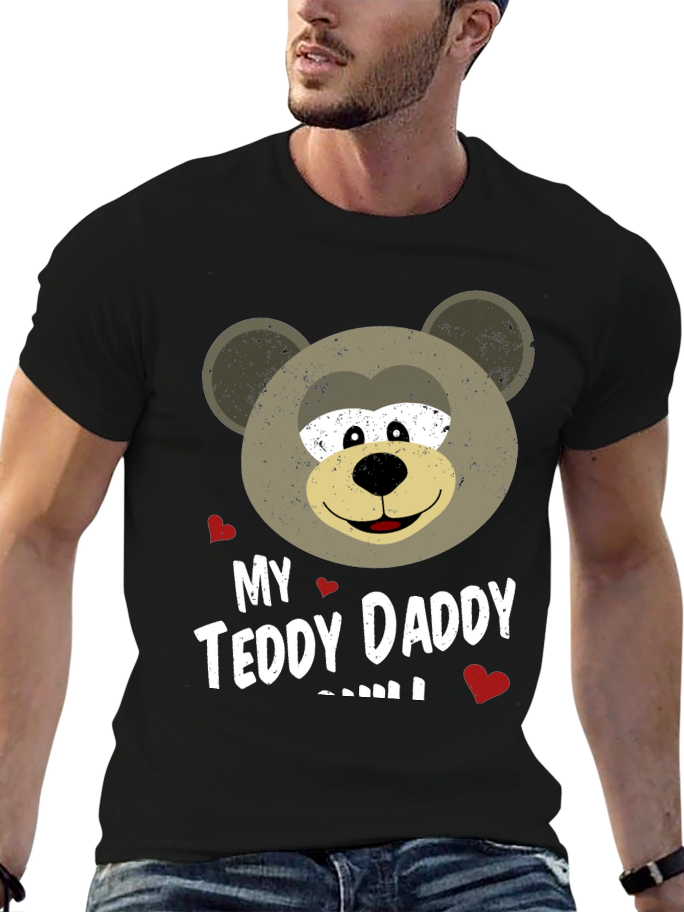 My Teddy Daddy T-Shirt - Cute Bear Graphic Tee