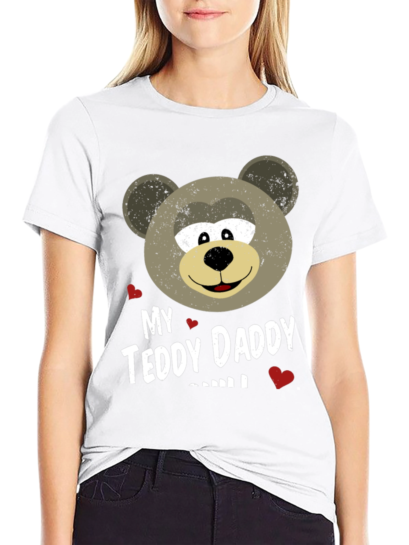 My Teddy Daddy T-Shirt - Cute Bear Graphic Tee