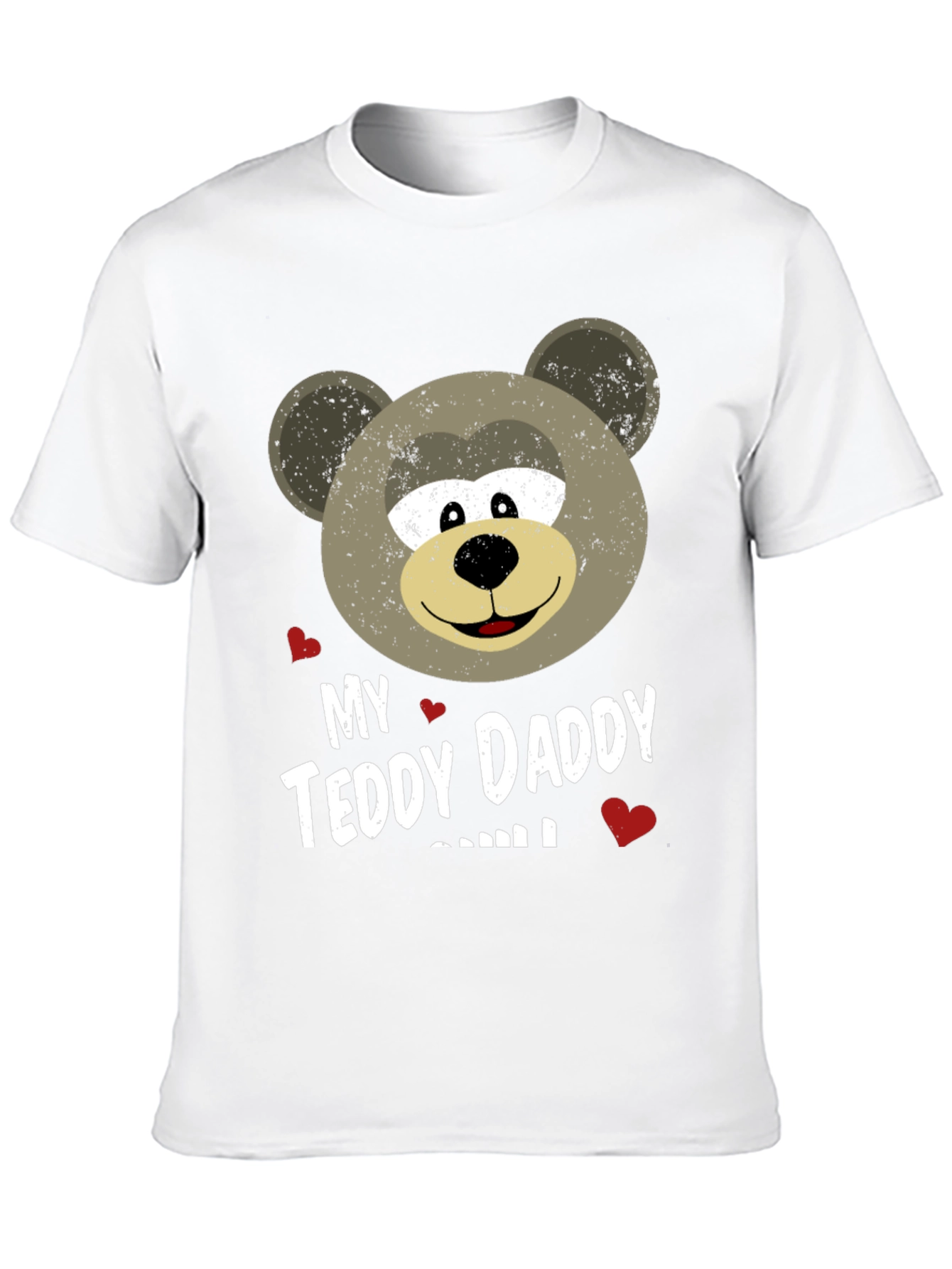 My Teddy Daddy T-Shirt - Cute Bear Graphic Tee