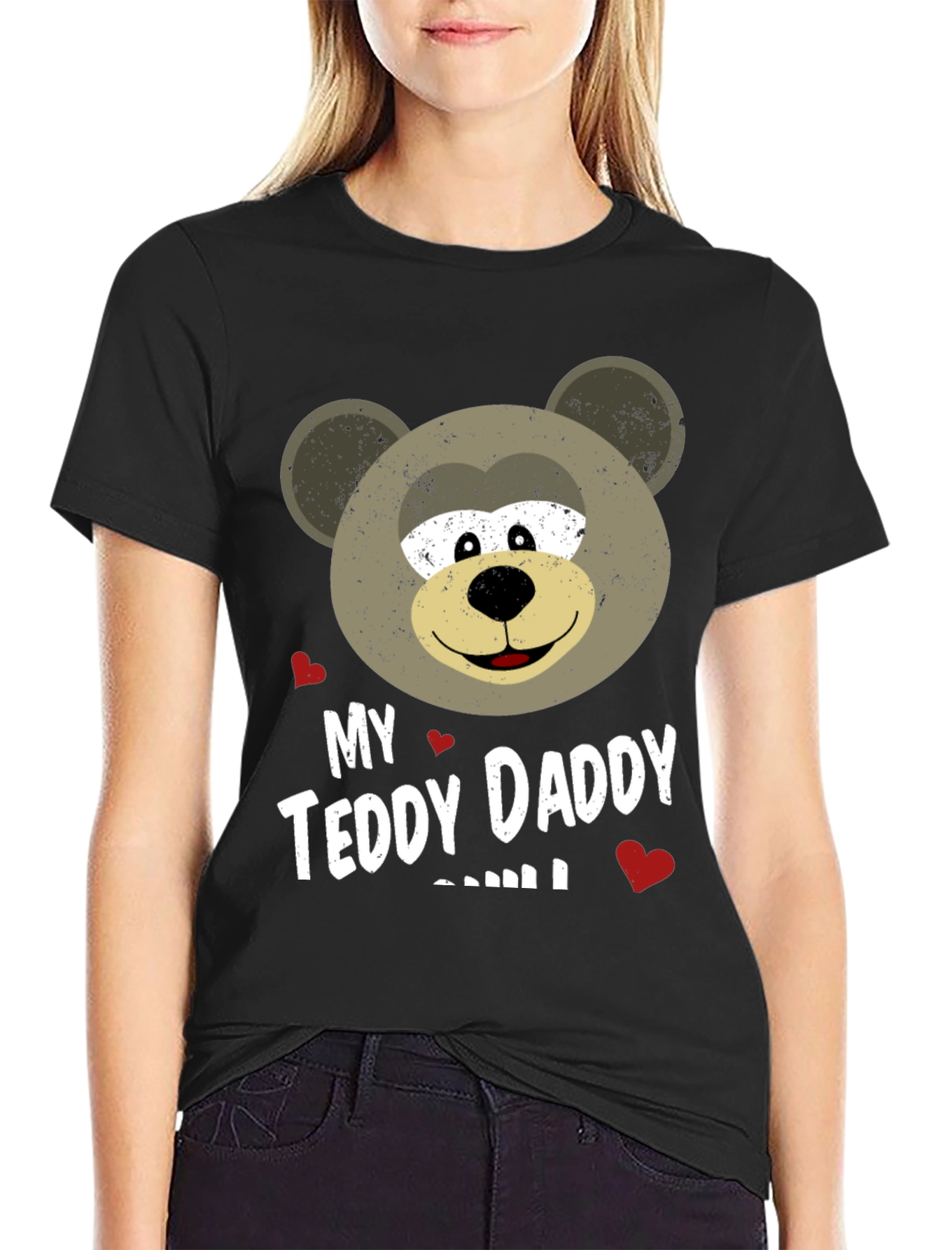 My Teddy Daddy T-Shirt - Cute Bear Graphic Tee