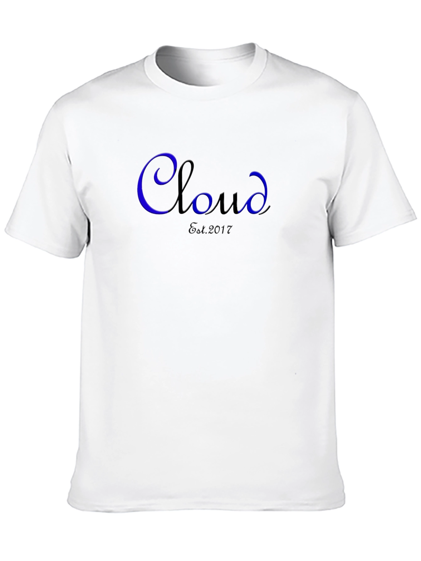 Cloud Est. 2017 Black T-Shirt