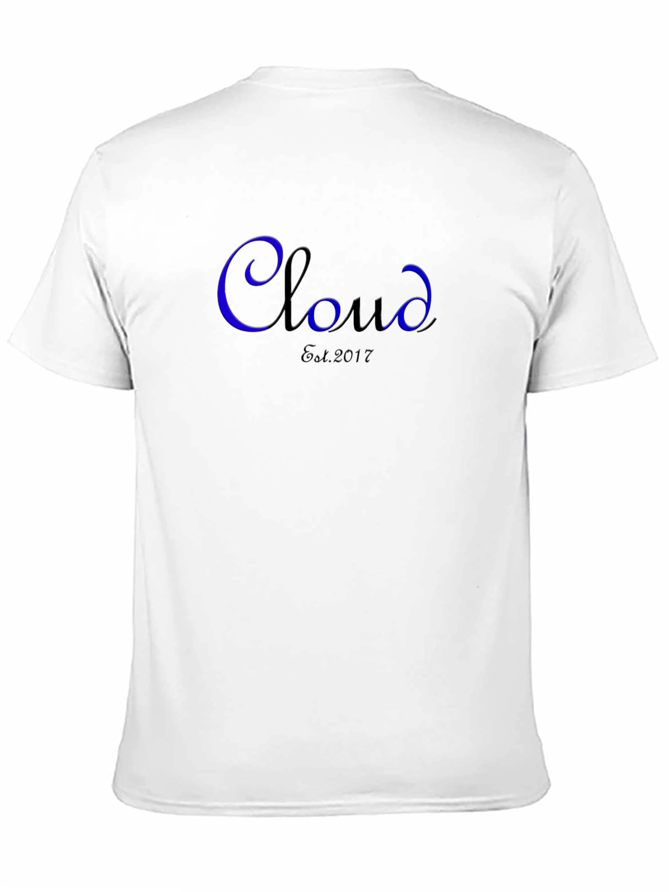 Cloud Est. 2017 Black T-Shirt