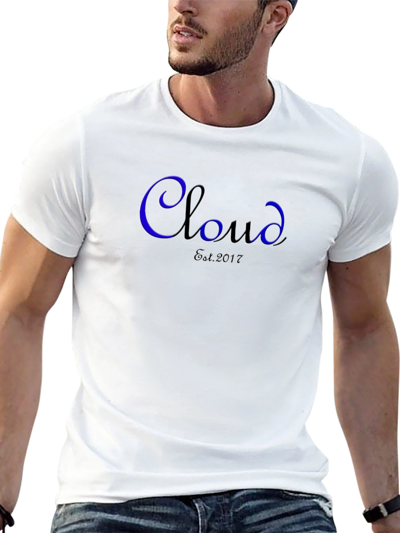 Cloud Est. 2017 Black T-Shirt