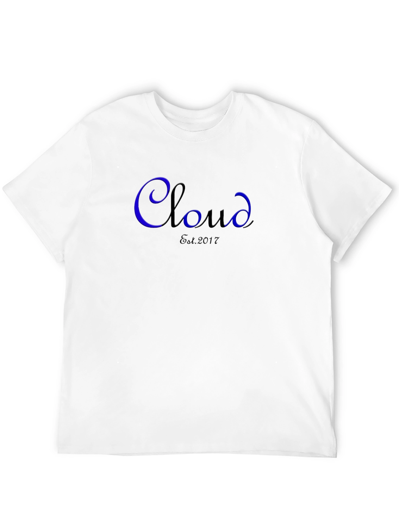 Cloud Est. 2017 Black T-Shirt