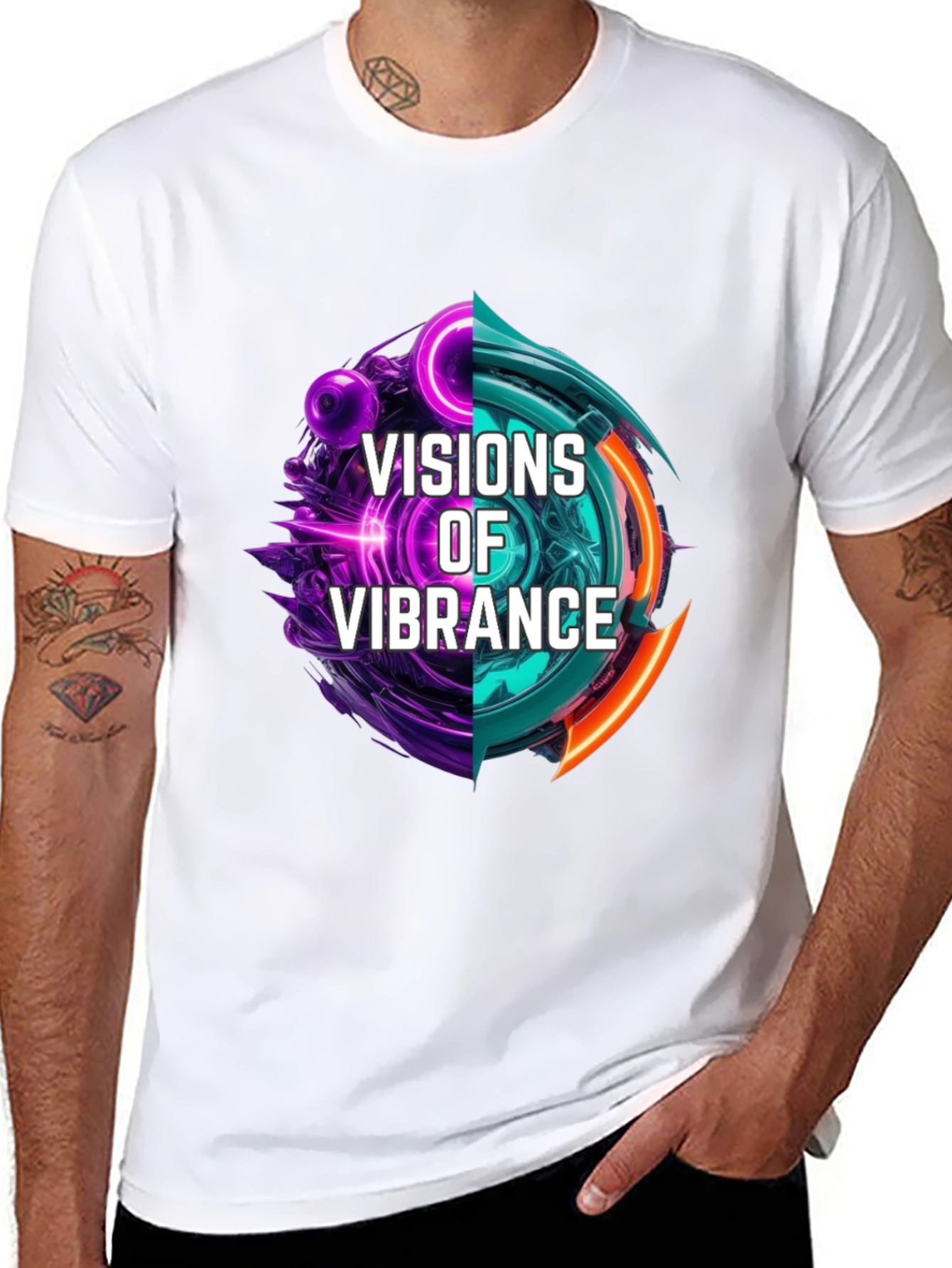 Visions of Vibrance Graphic T-Shirt