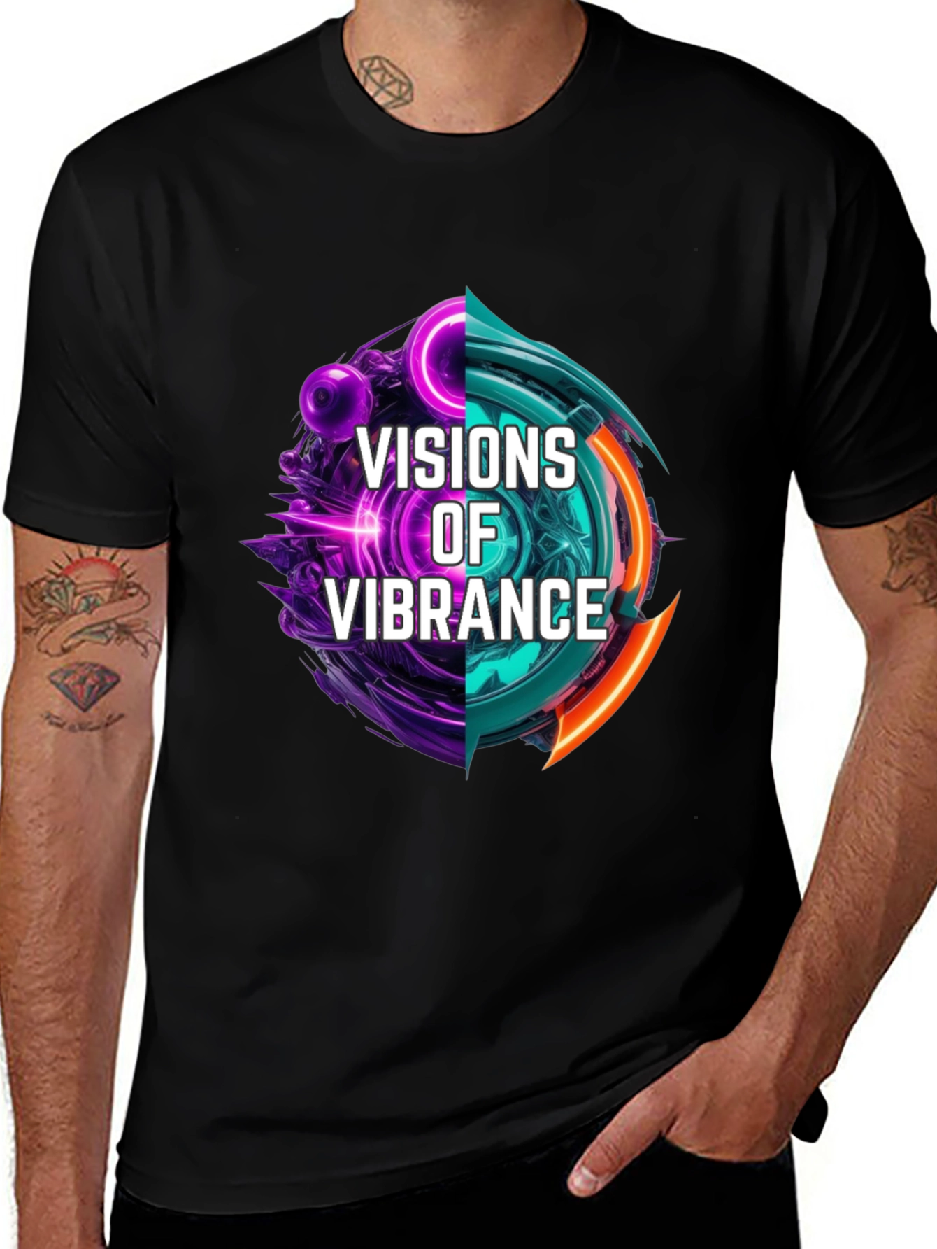 Visions of Vibrance Graphic T-Shirt