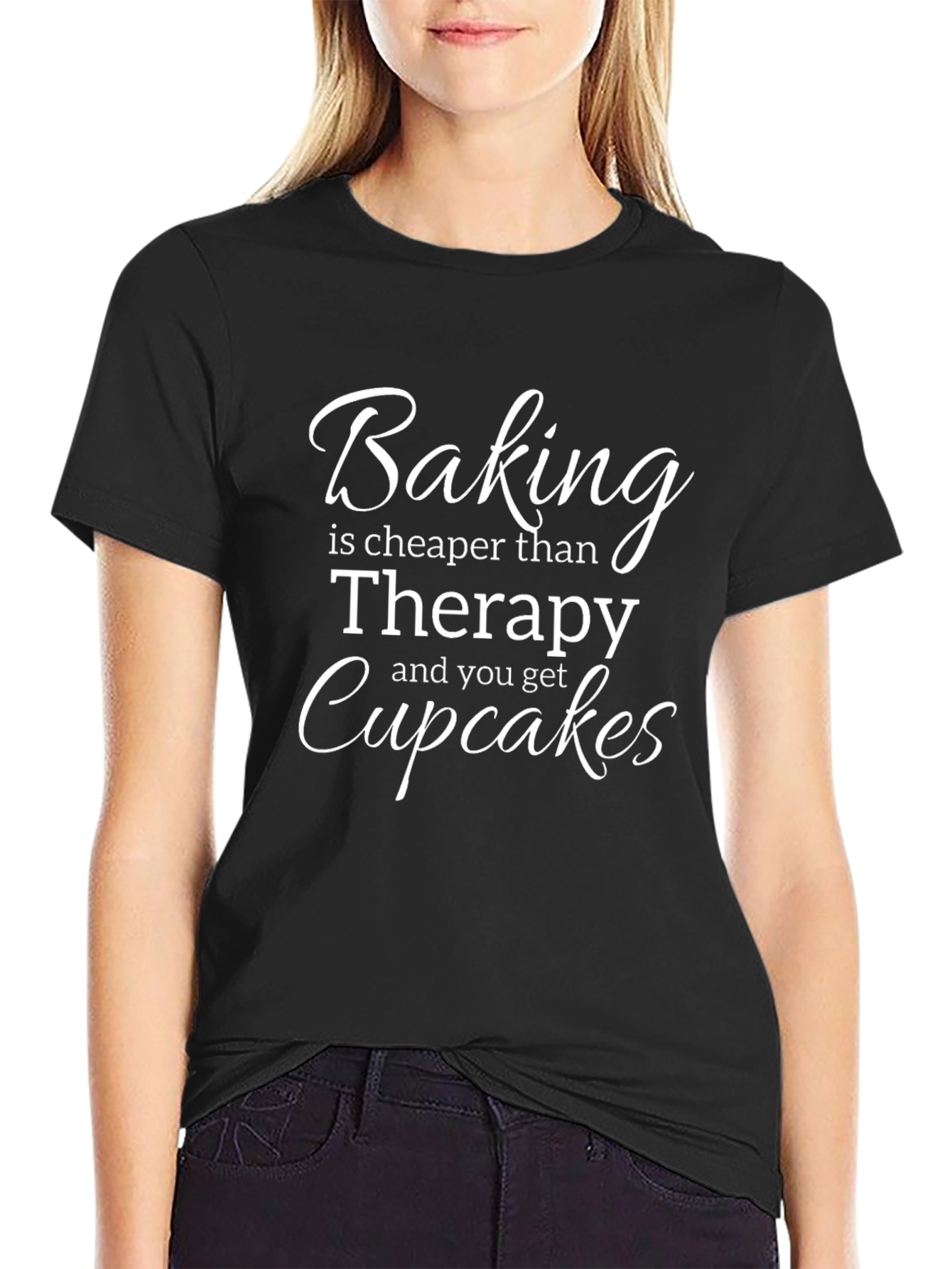 Baking Cheaper Than Therapy T-Shirt