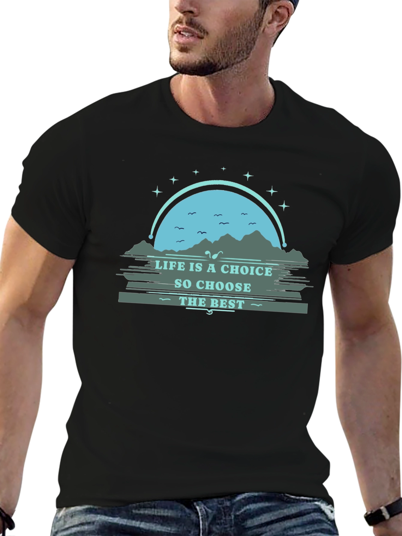 Life is a Choice Graphic Tee - Motivational T-Shirt
