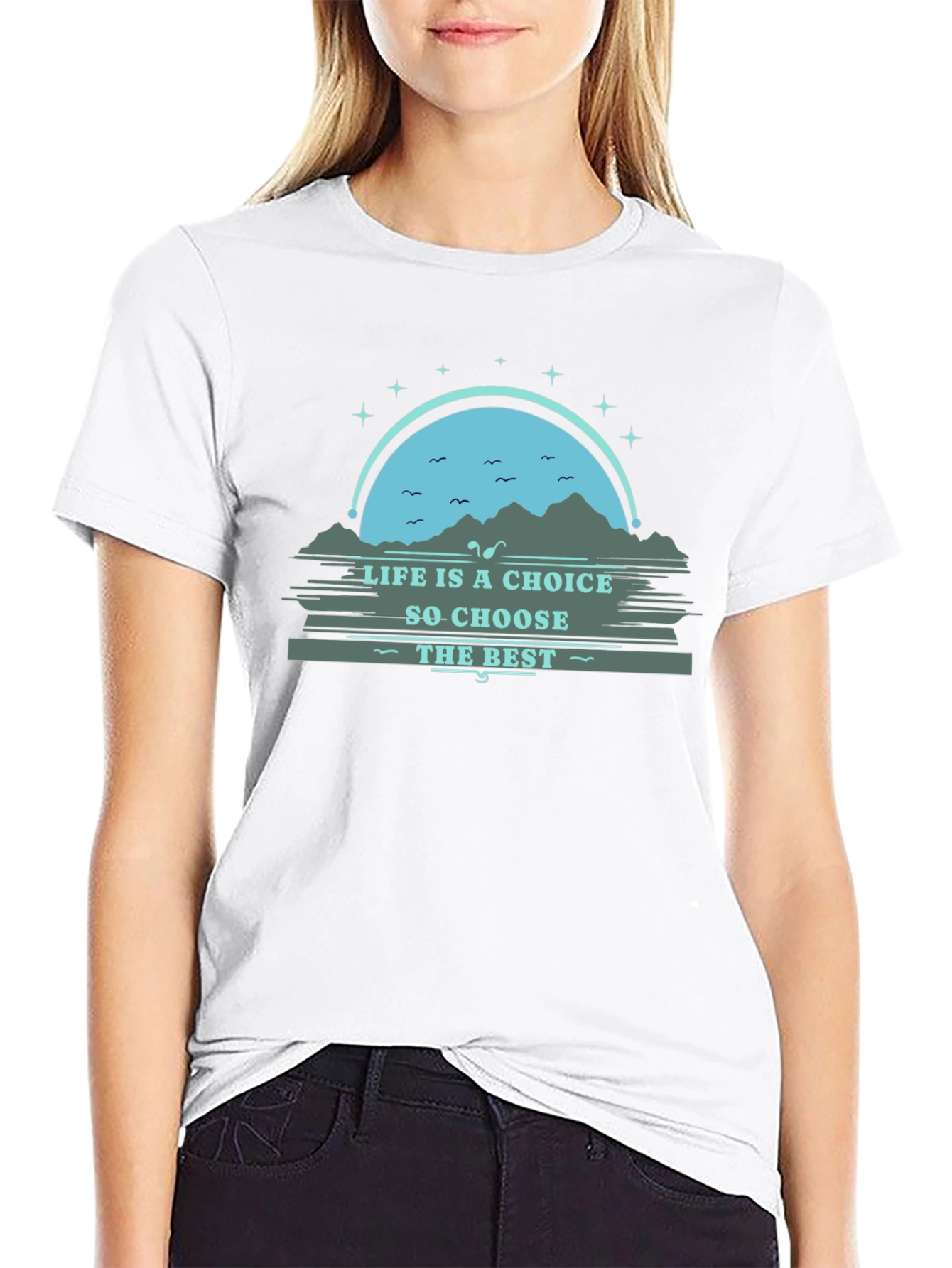 Life is a Choice Graphic Tee - Motivational T-Shirt