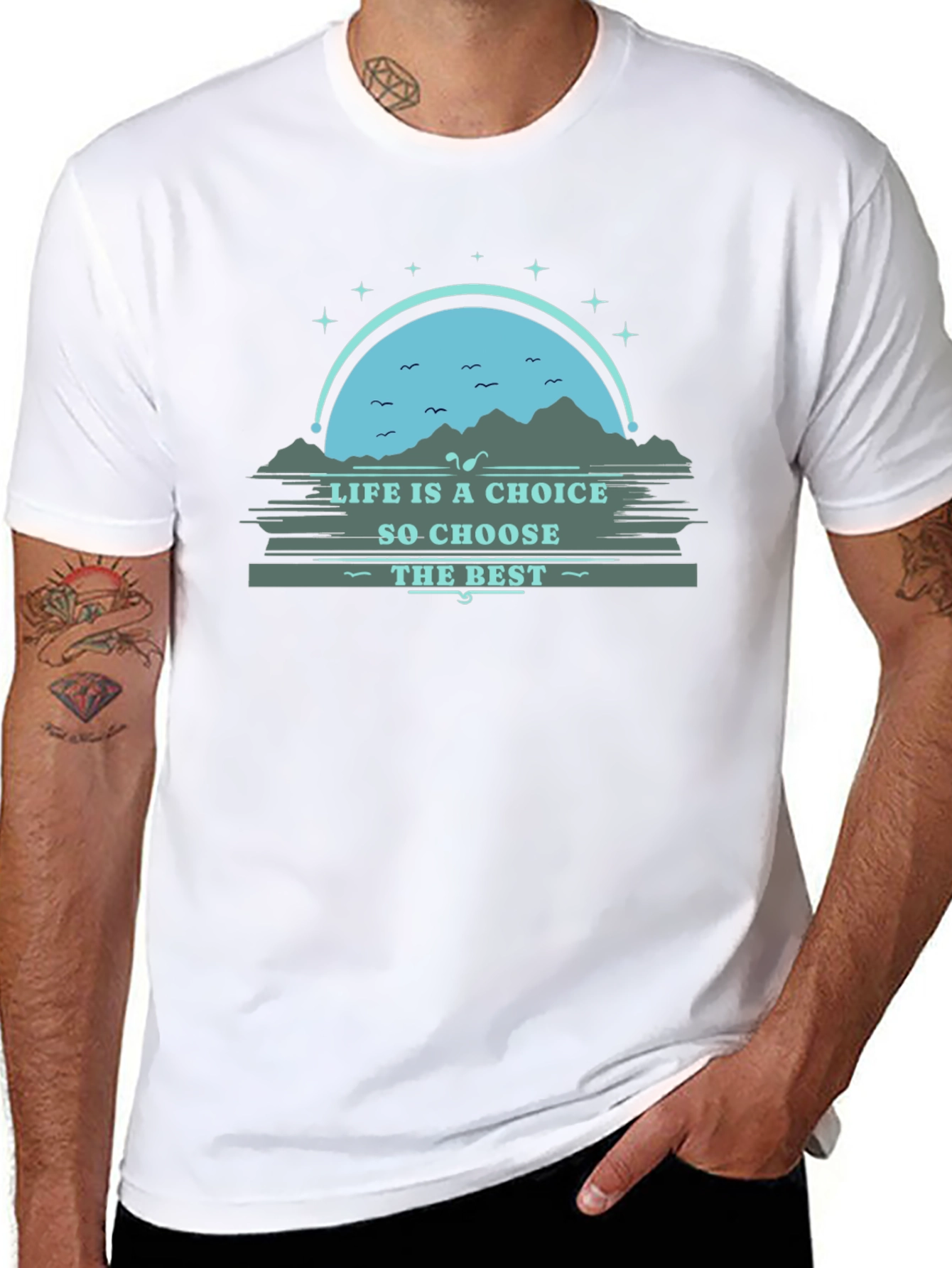 Life is a Choice Graphic Tee - Motivational T-Shirt