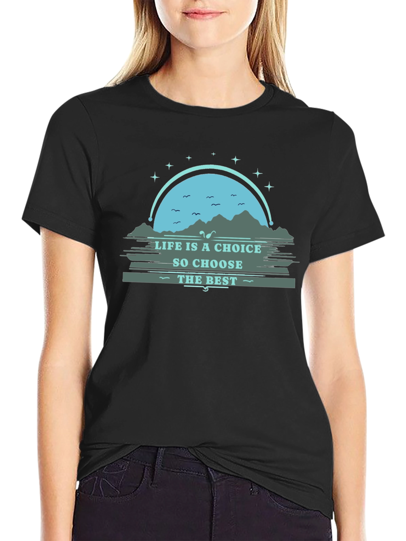 Life is a Choice Graphic Tee - Motivational T-Shirt