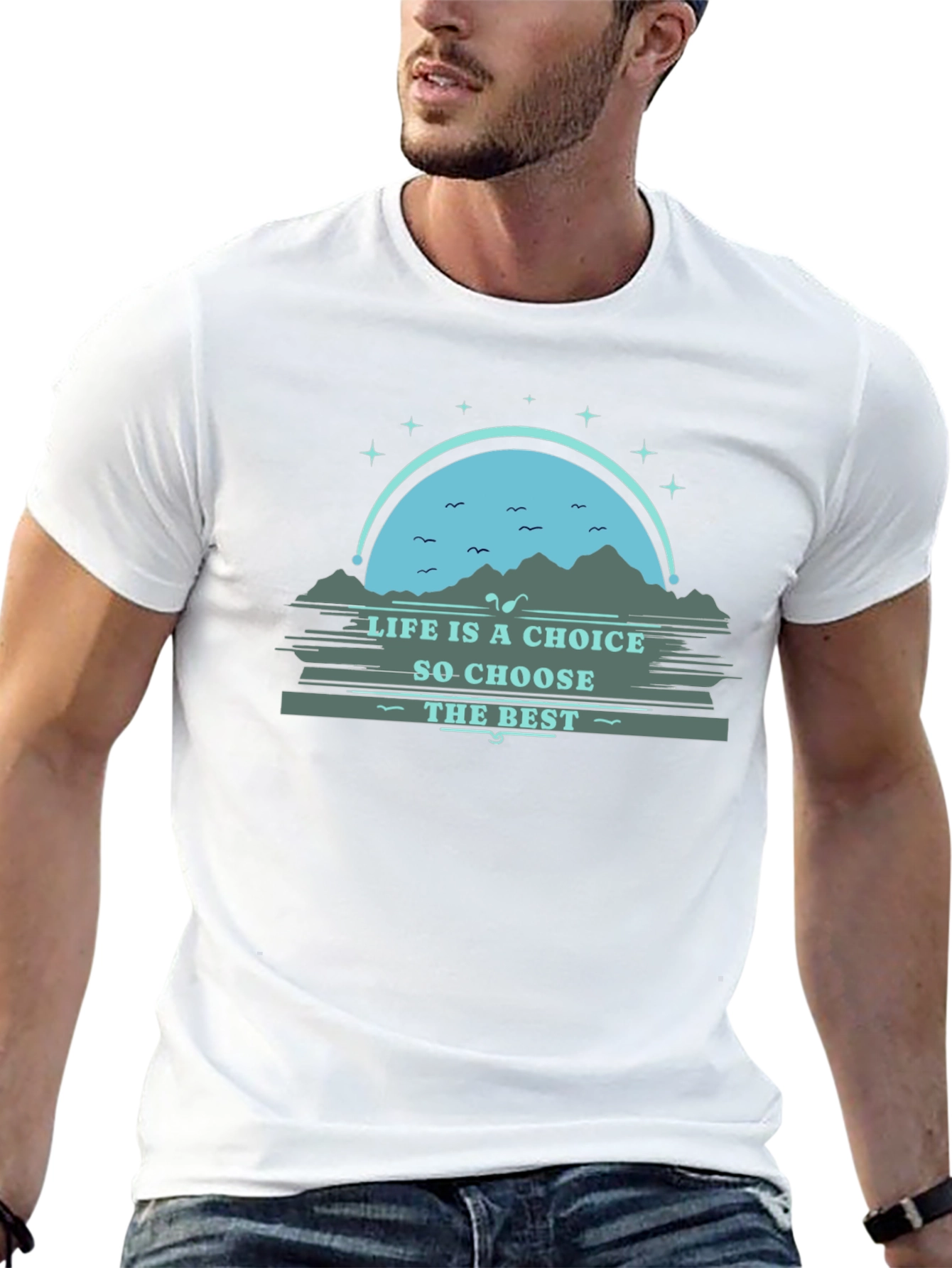 Life is a Choice Graphic Tee - Motivational T-Shirt