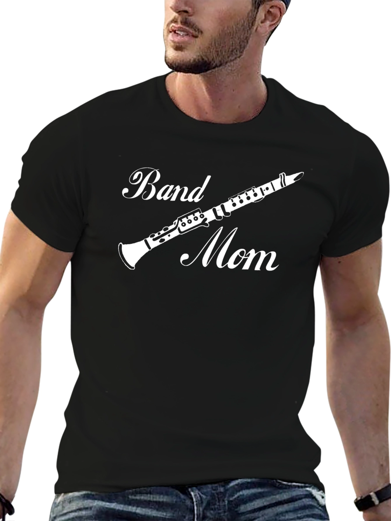 Band Mom Clarinet T-Shirt - Black