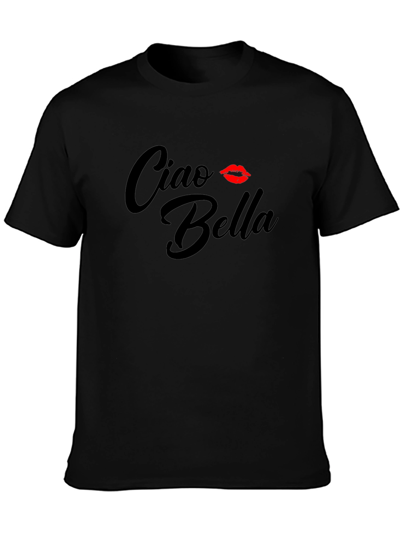 Ciao Bella Graphic Tee - Italian Kiss Shirt
