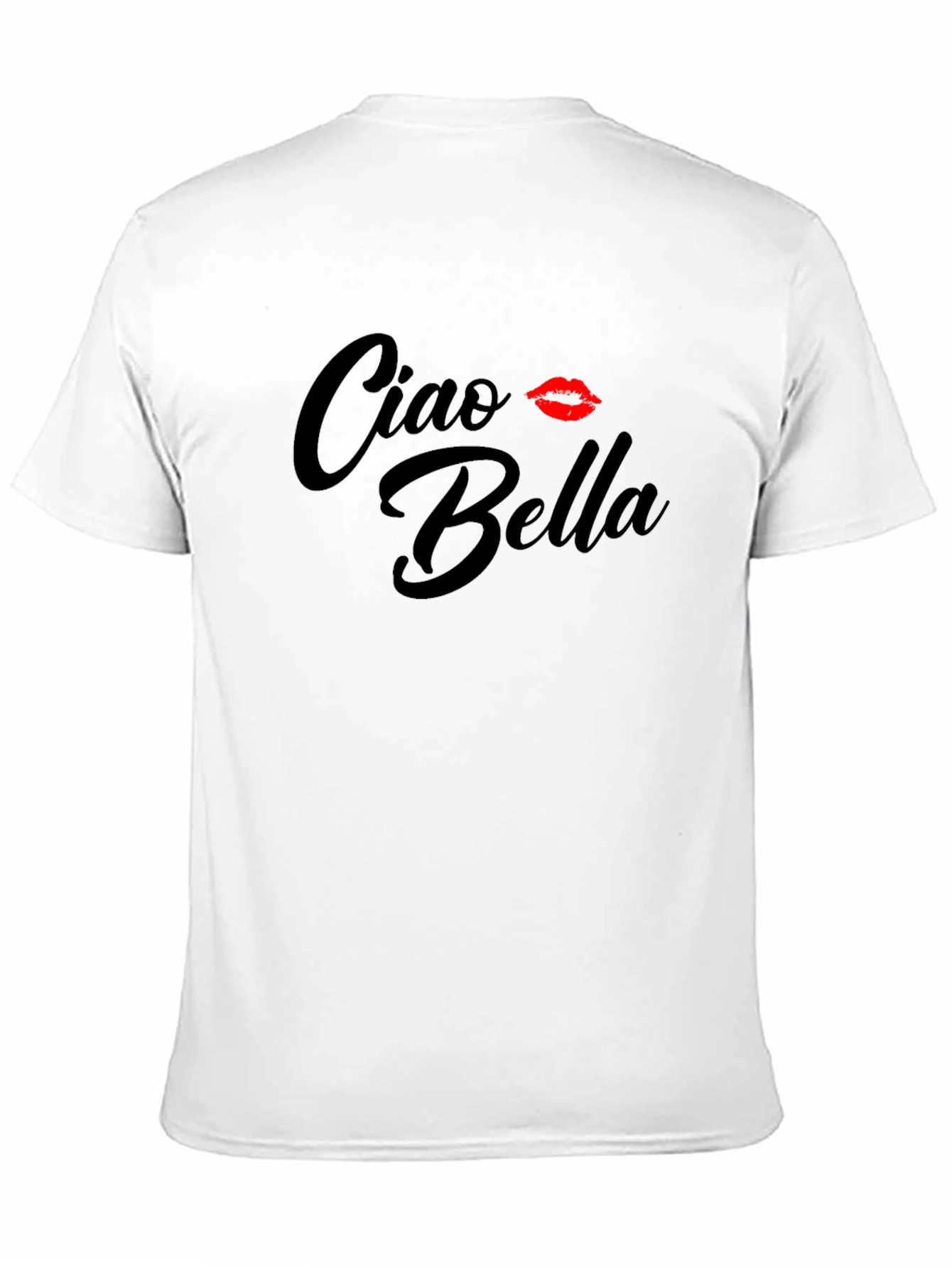 Ciao Bella Graphic Tee - Italian Kiss Shirt