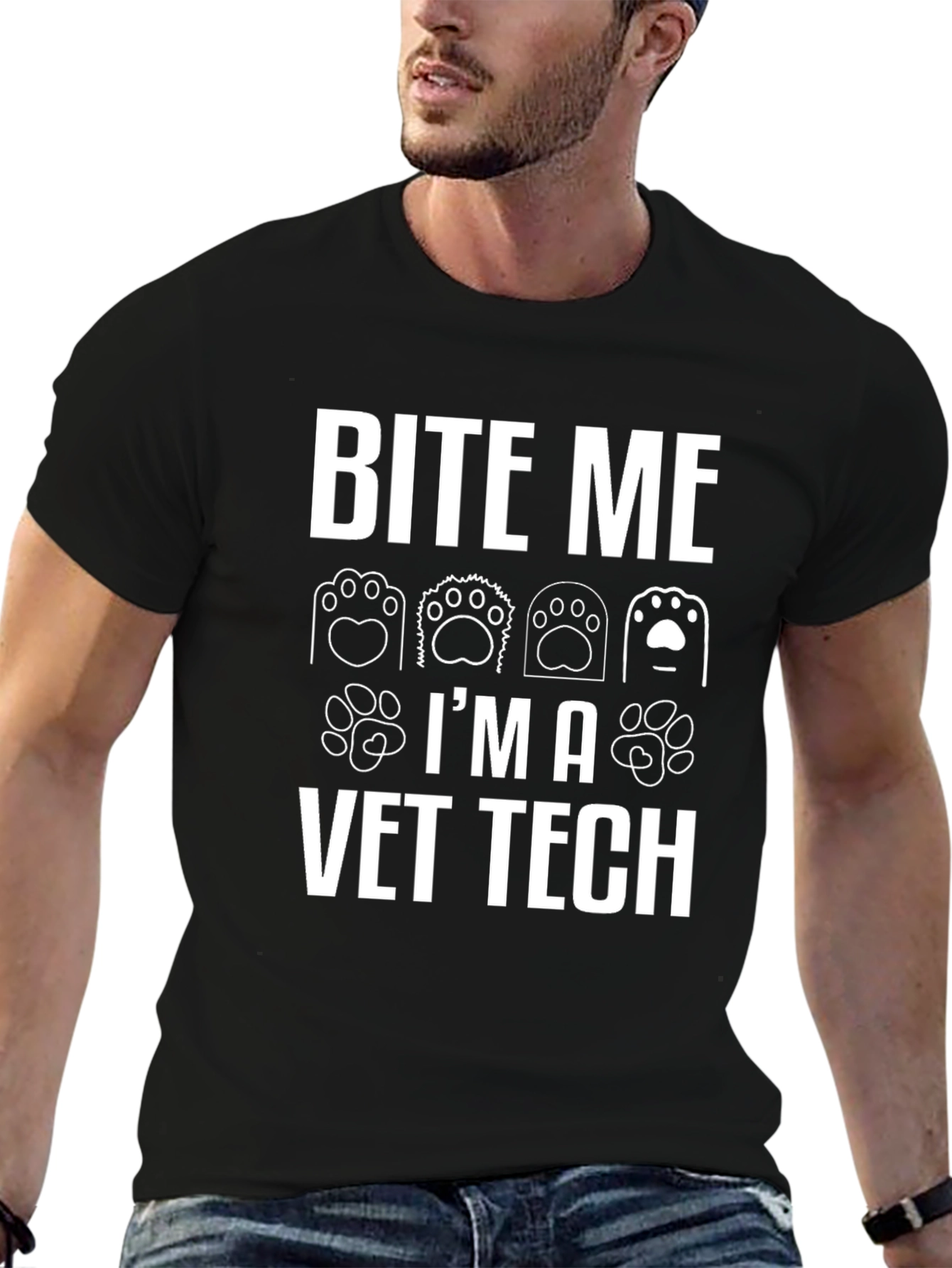 Bite Me Im a Vet Tech T-Shirt