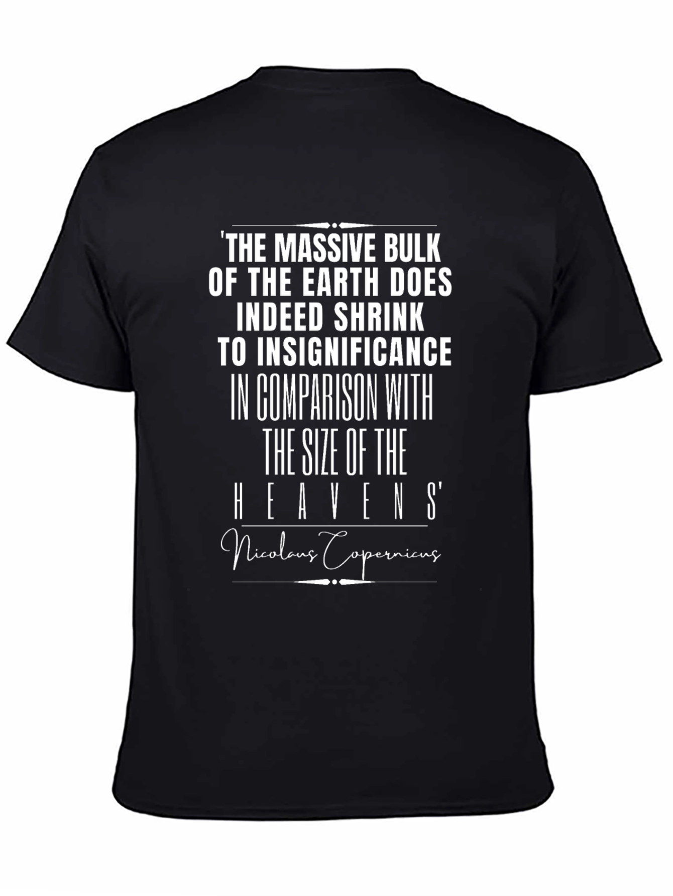 Copernicus Quote Graphic T-Shirt