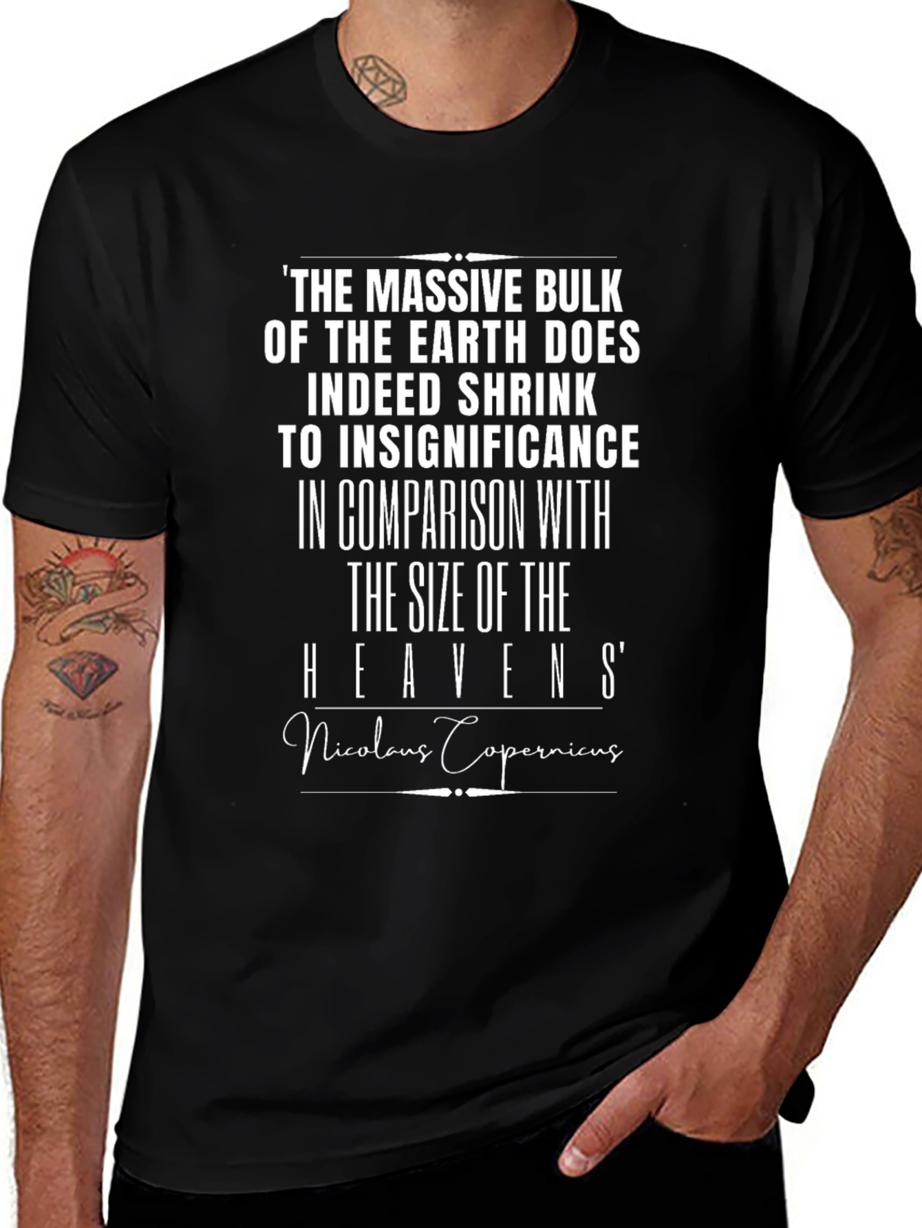 Copernicus Quote Graphic T-Shirt