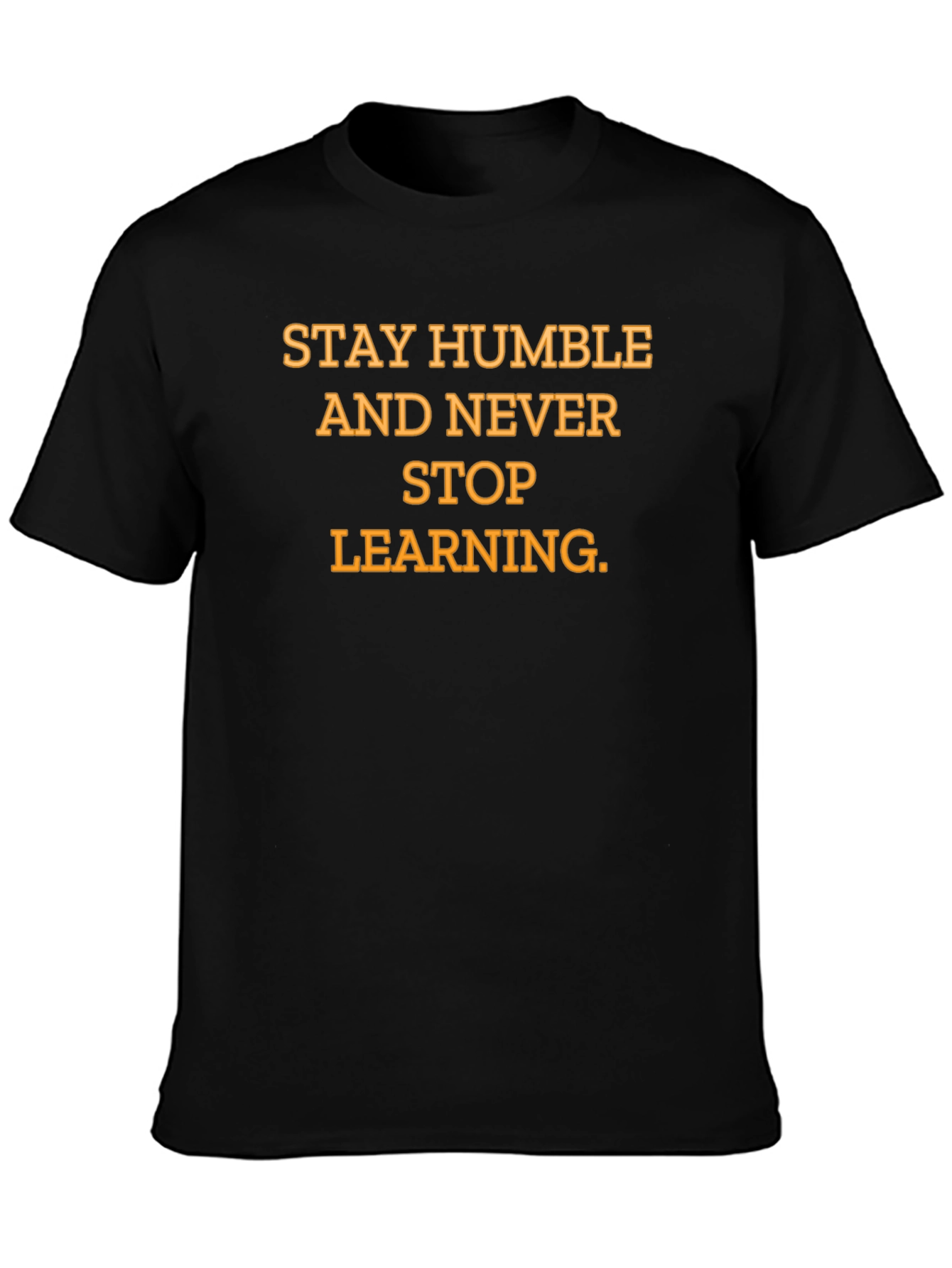 Humble & Learning Graphic Tee - Black