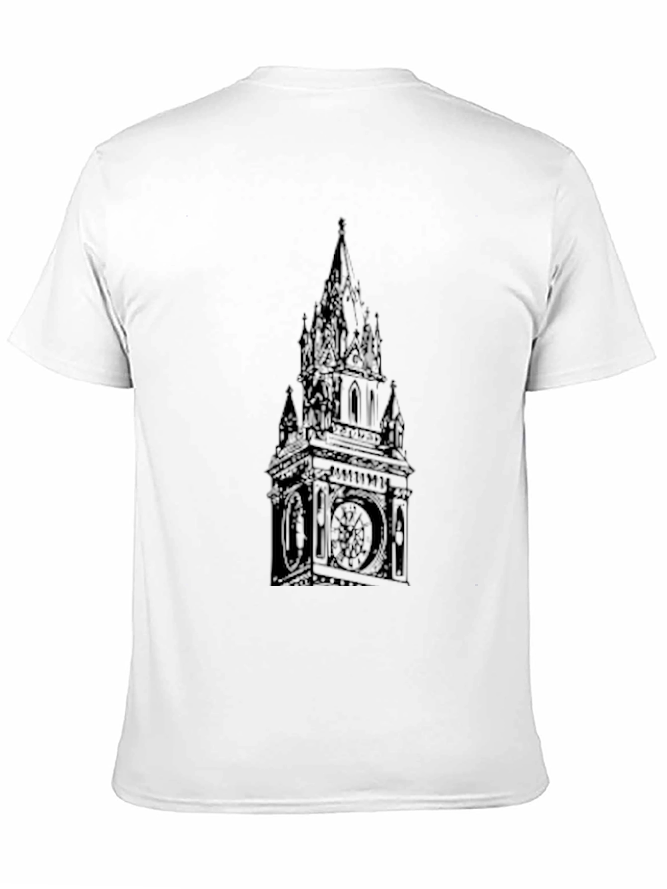 Tower Clock Graphic Tee