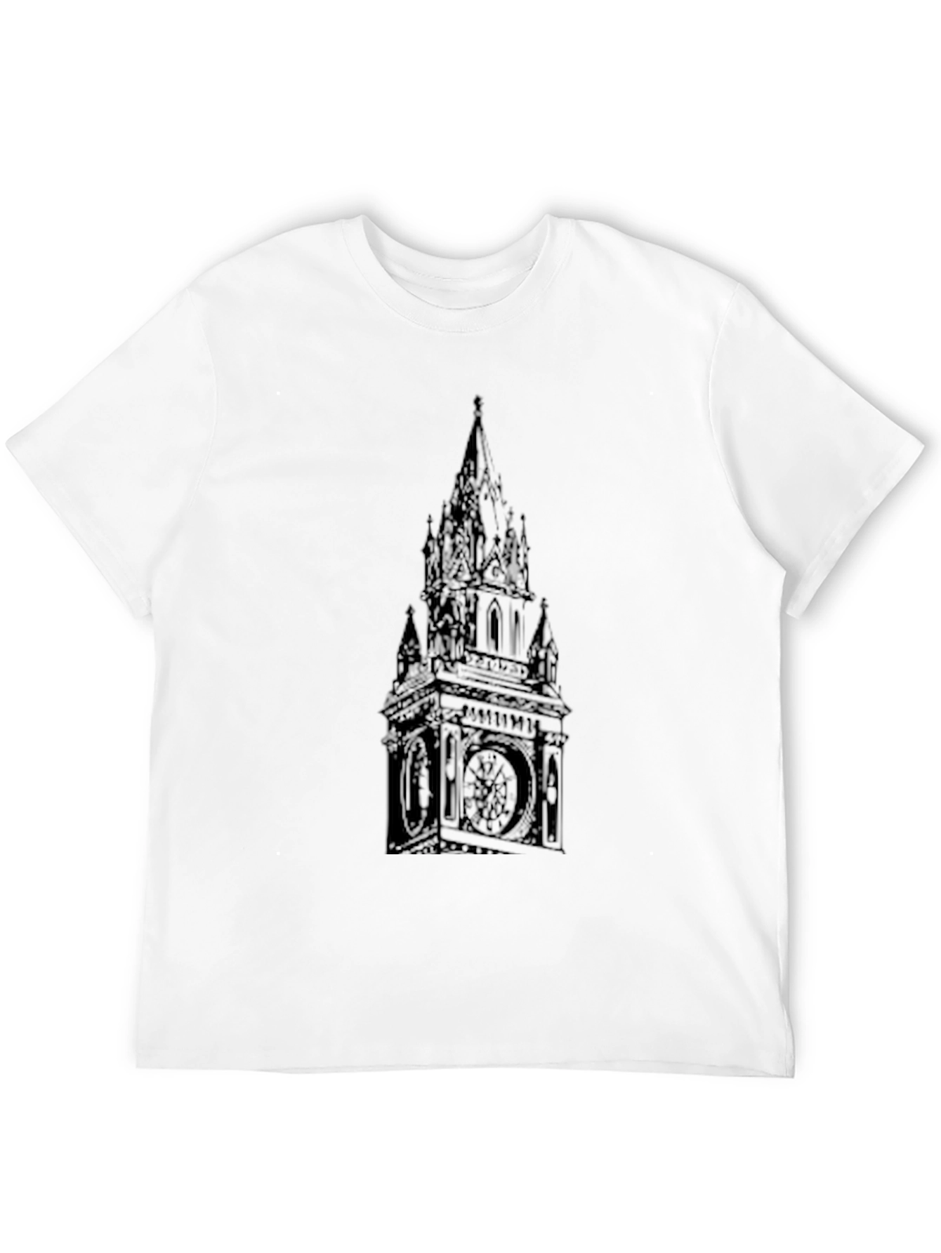Tower Clock Graphic Tee