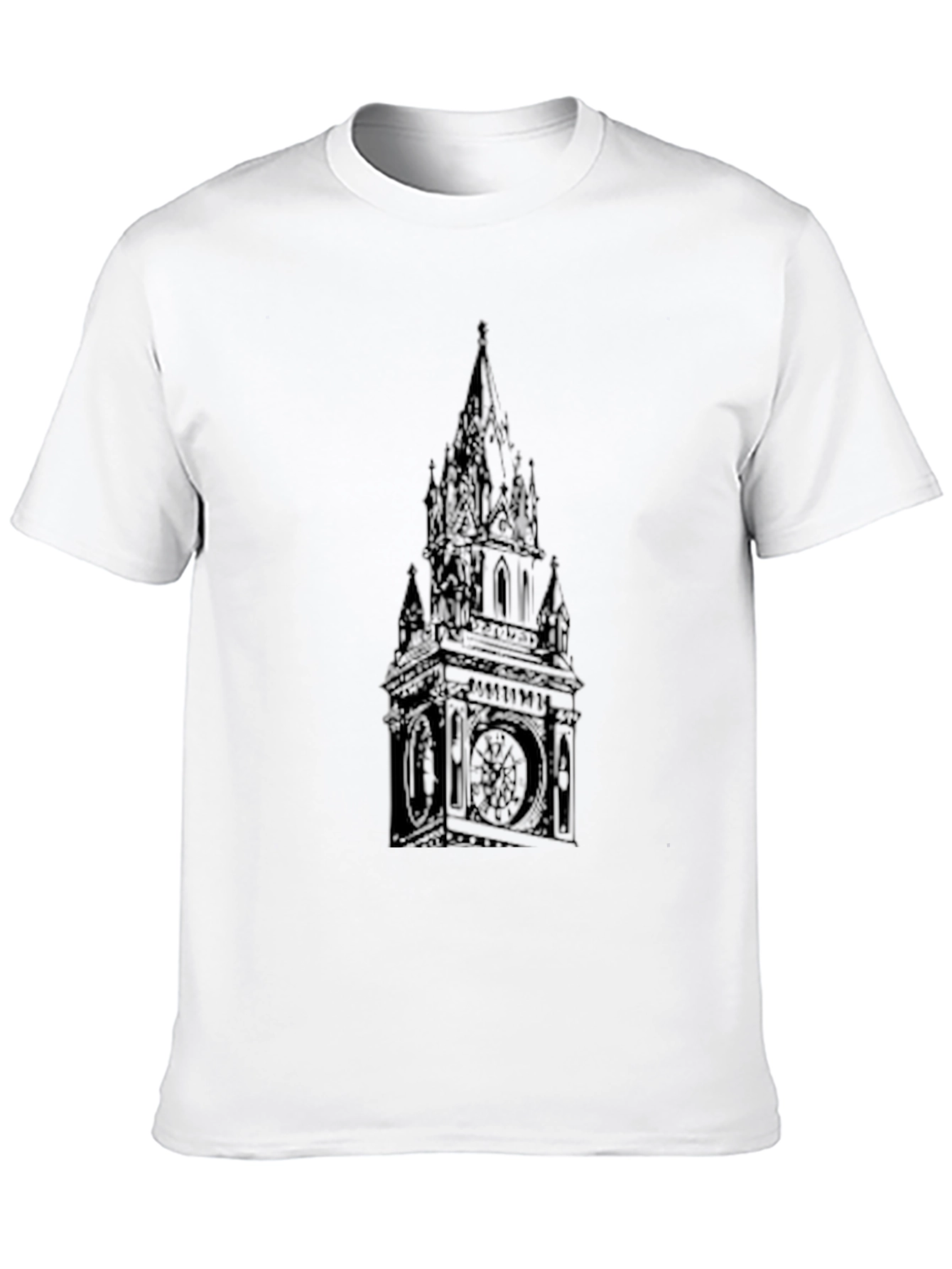 Tower Clock Graphic Tee