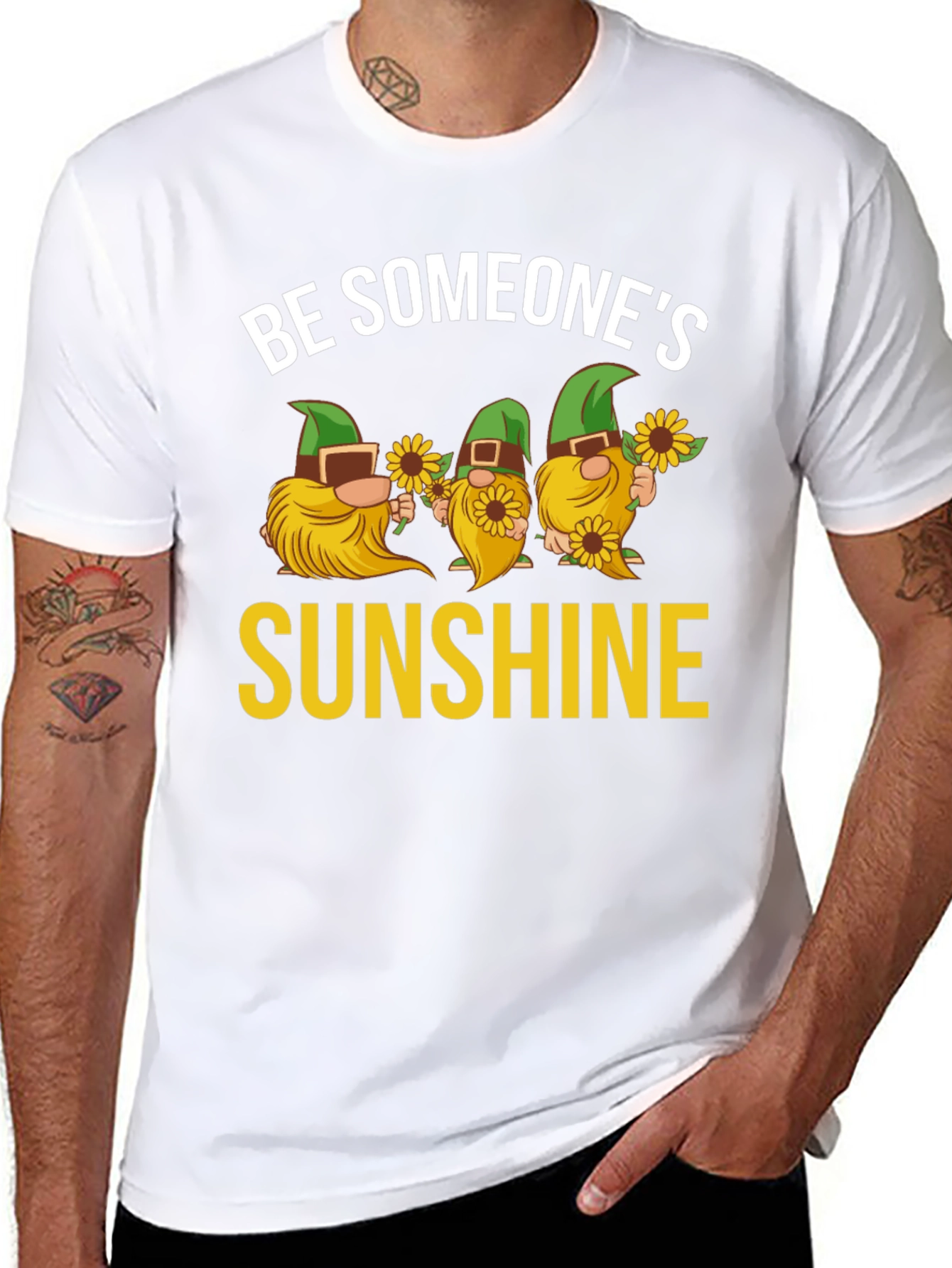Be Someones Sunshine Gnome Graphic Tee