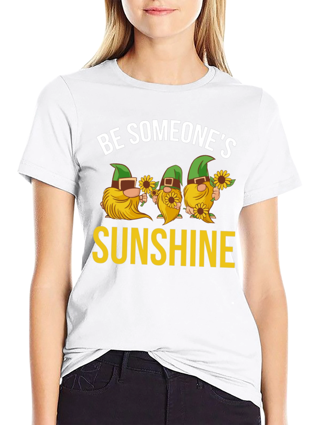 Be Someones Sunshine Gnome Graphic Tee