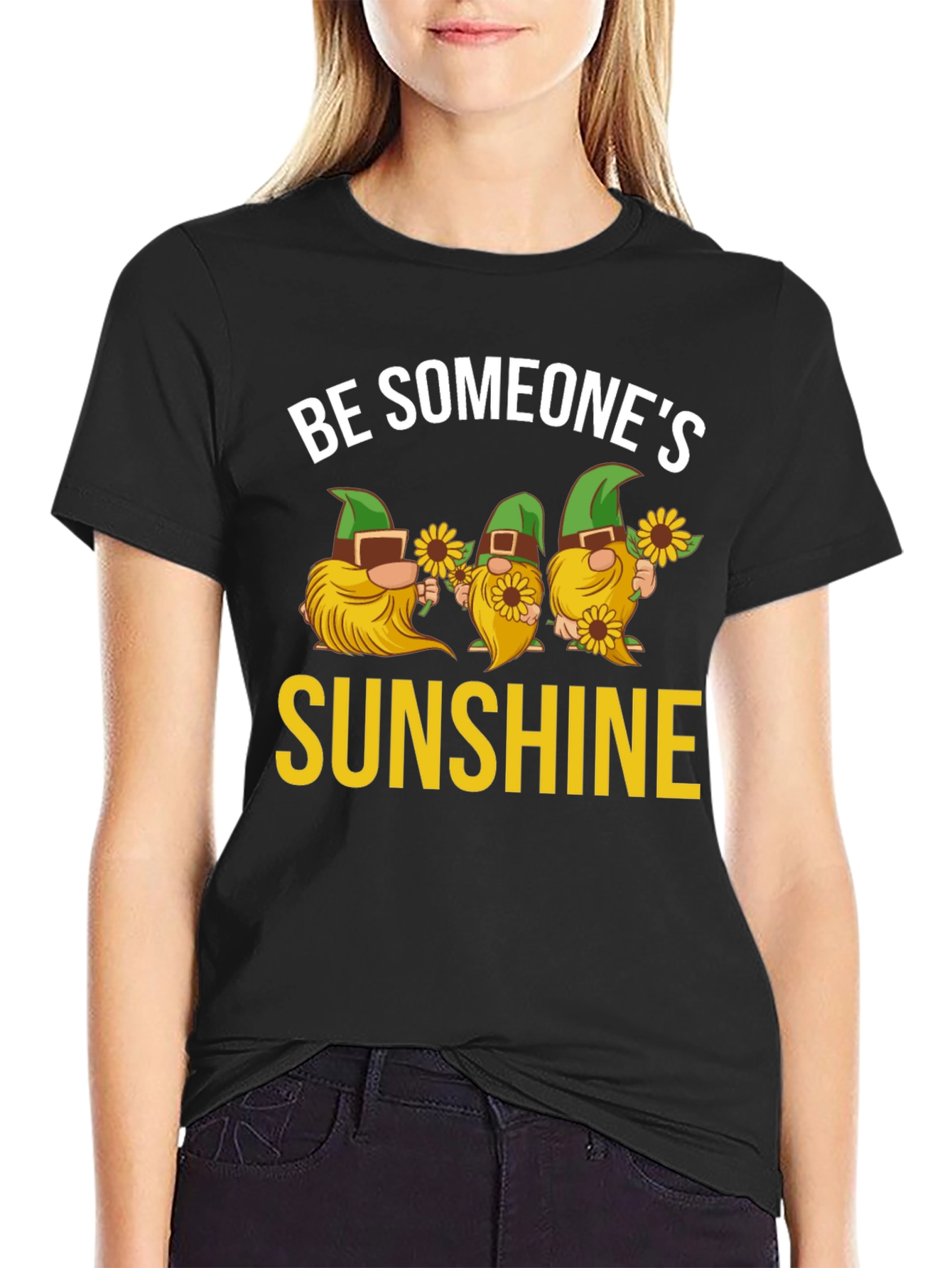 Be Someones Sunshine Gnome Graphic Tee