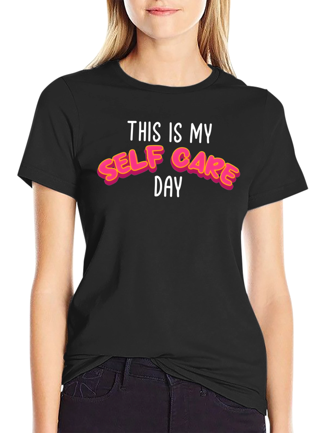 Self Care Day T-Shirt - Relax & Recharge