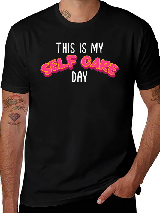 Self Care Day T-Shirt - Relax & Recharge