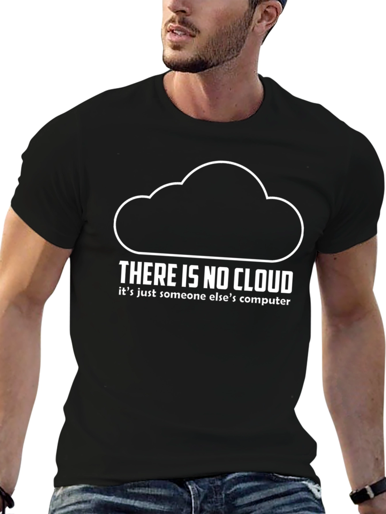 There Is No Cloud T-Shirt - Funny Tech Shirt