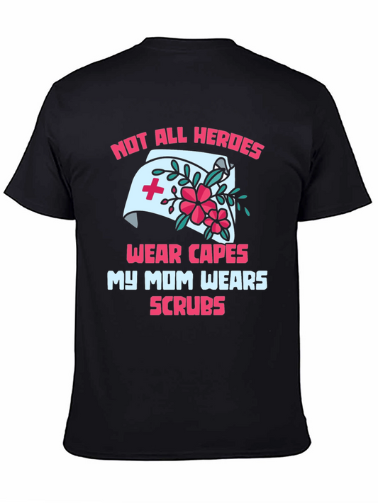 Nurse Mom T-Shirt - Hero Scrubs Tee