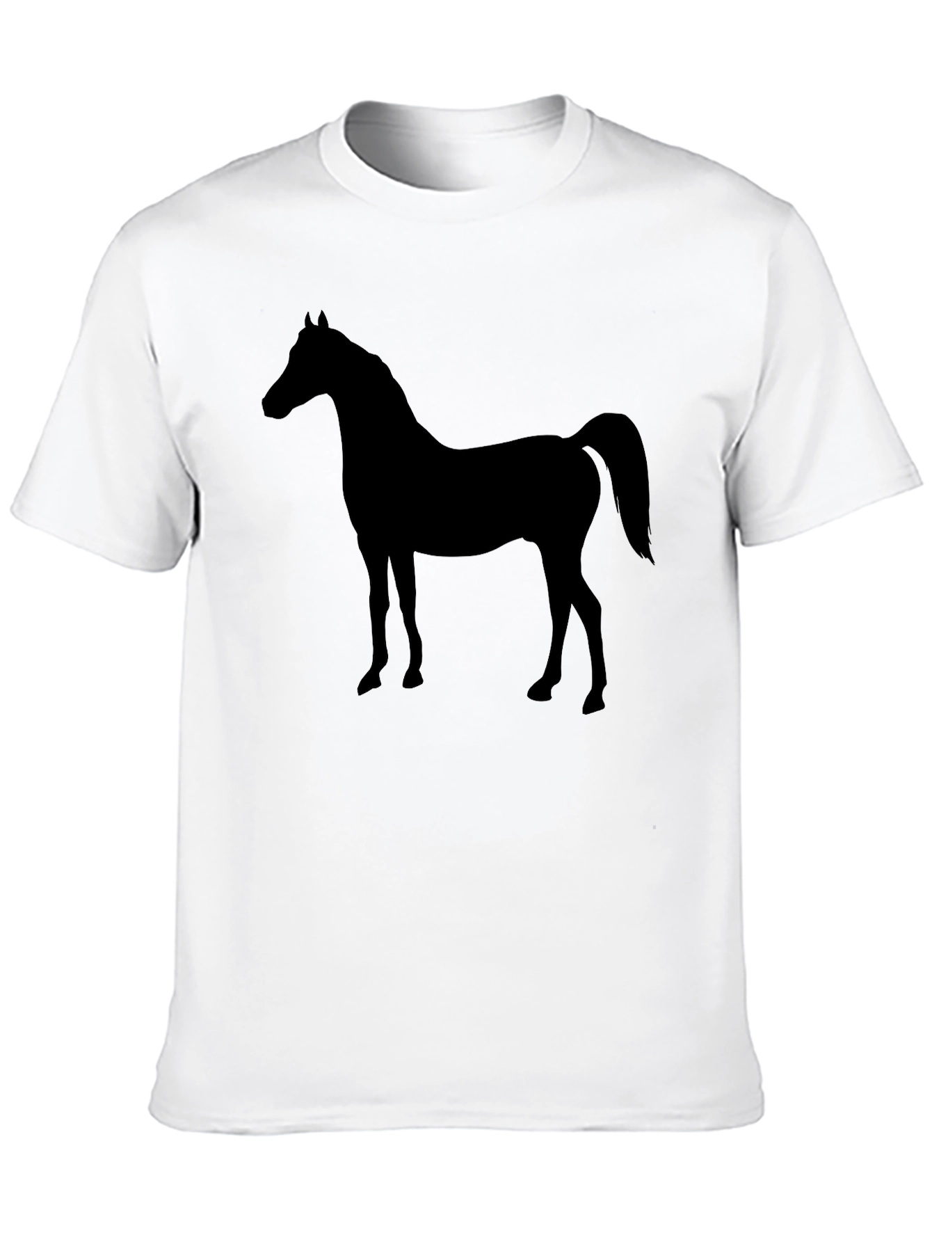 Black Horse Silhouette T-Shirt