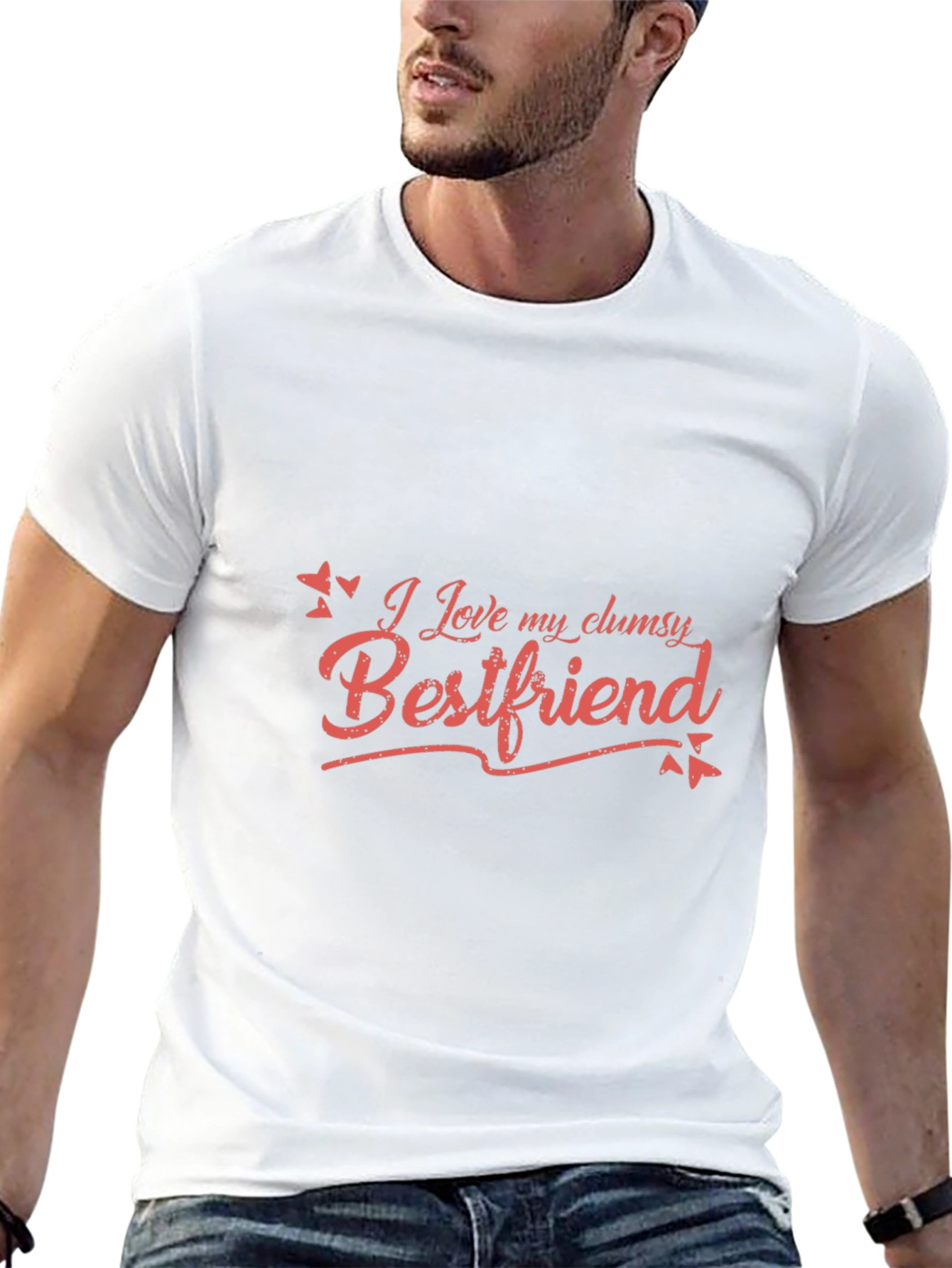 I Love My Clumsy Bestfriend T-Shirt