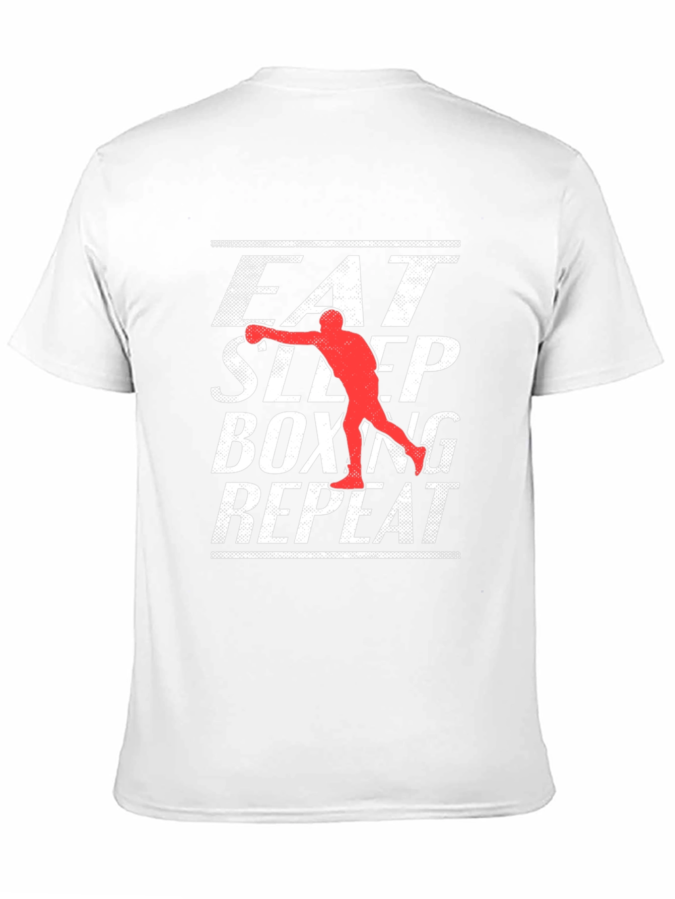 Eat Sleep Boxing Repeat Graphic T-Shirt