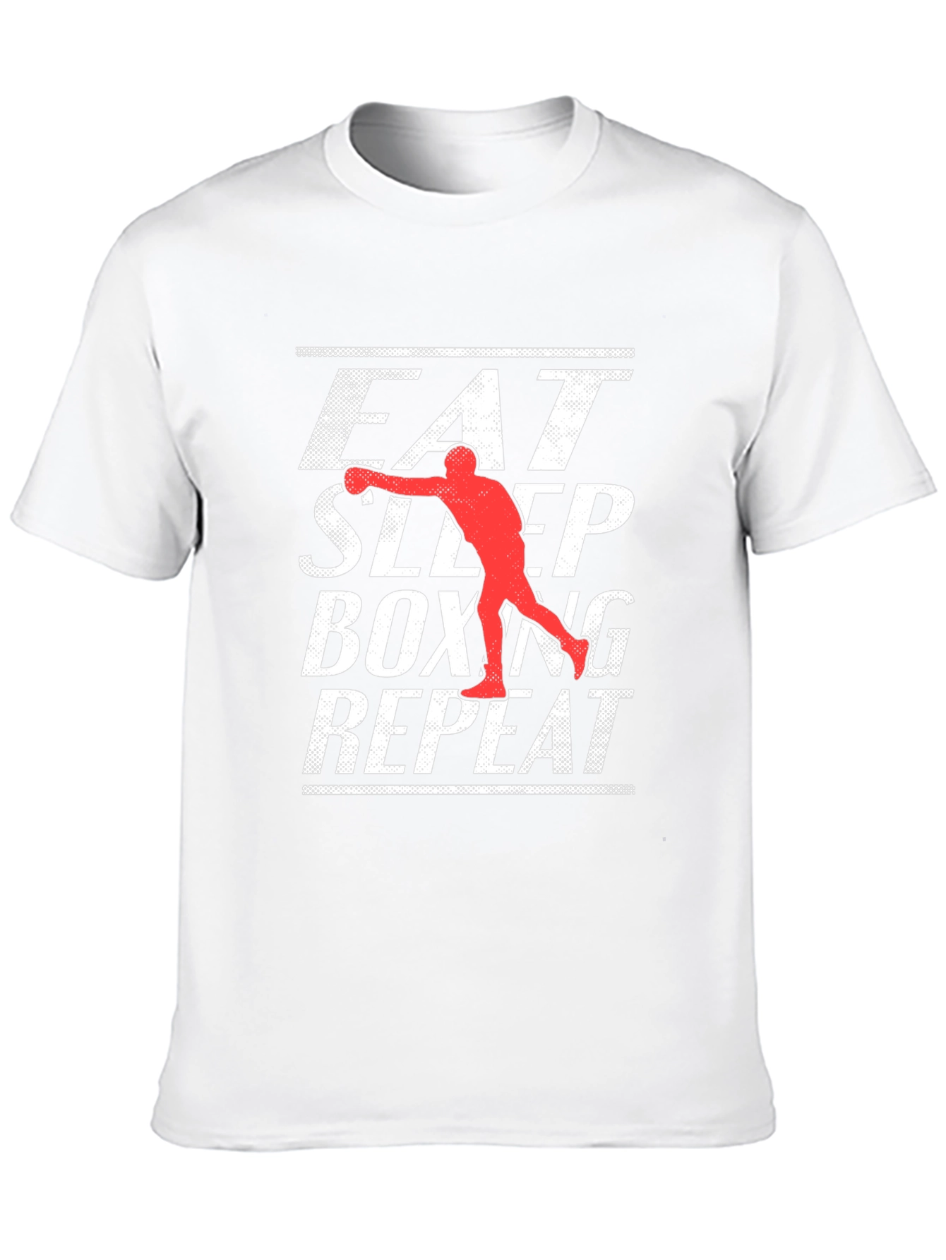 Eat Sleep Boxing Repeat Graphic T-Shirt