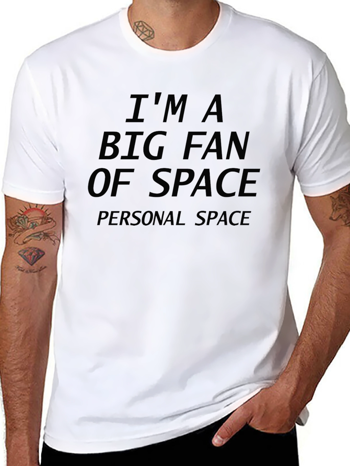 Space Fan T-Shirt - Funny Personal Space Tee