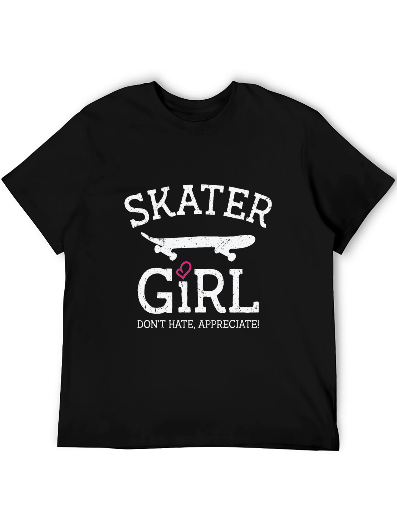 Skater Girl T-Shirt - Trendy Graphic Tee