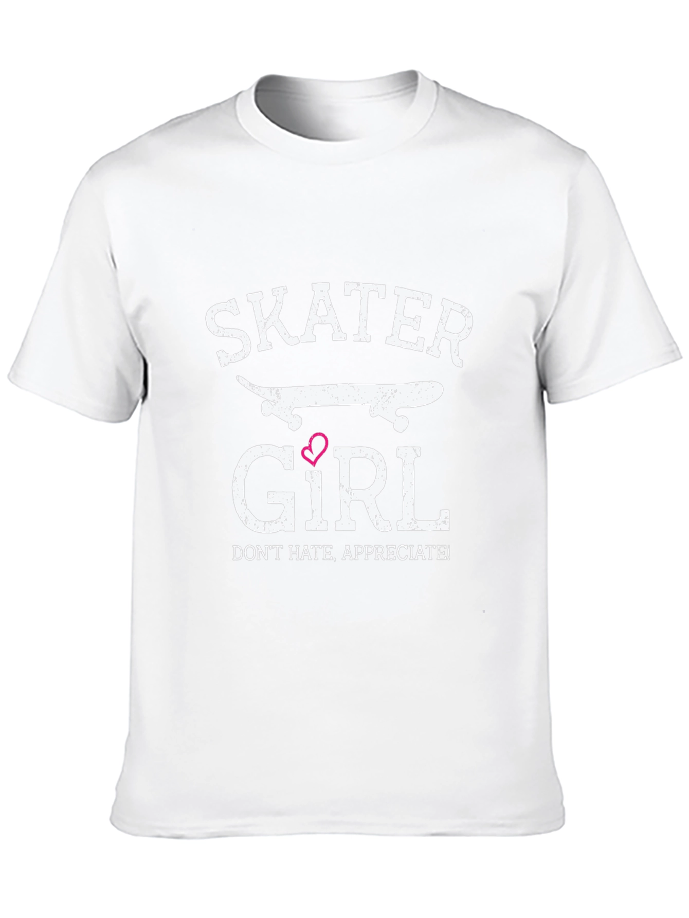 Skater Girl T-Shirt - Trendy Graphic Tee