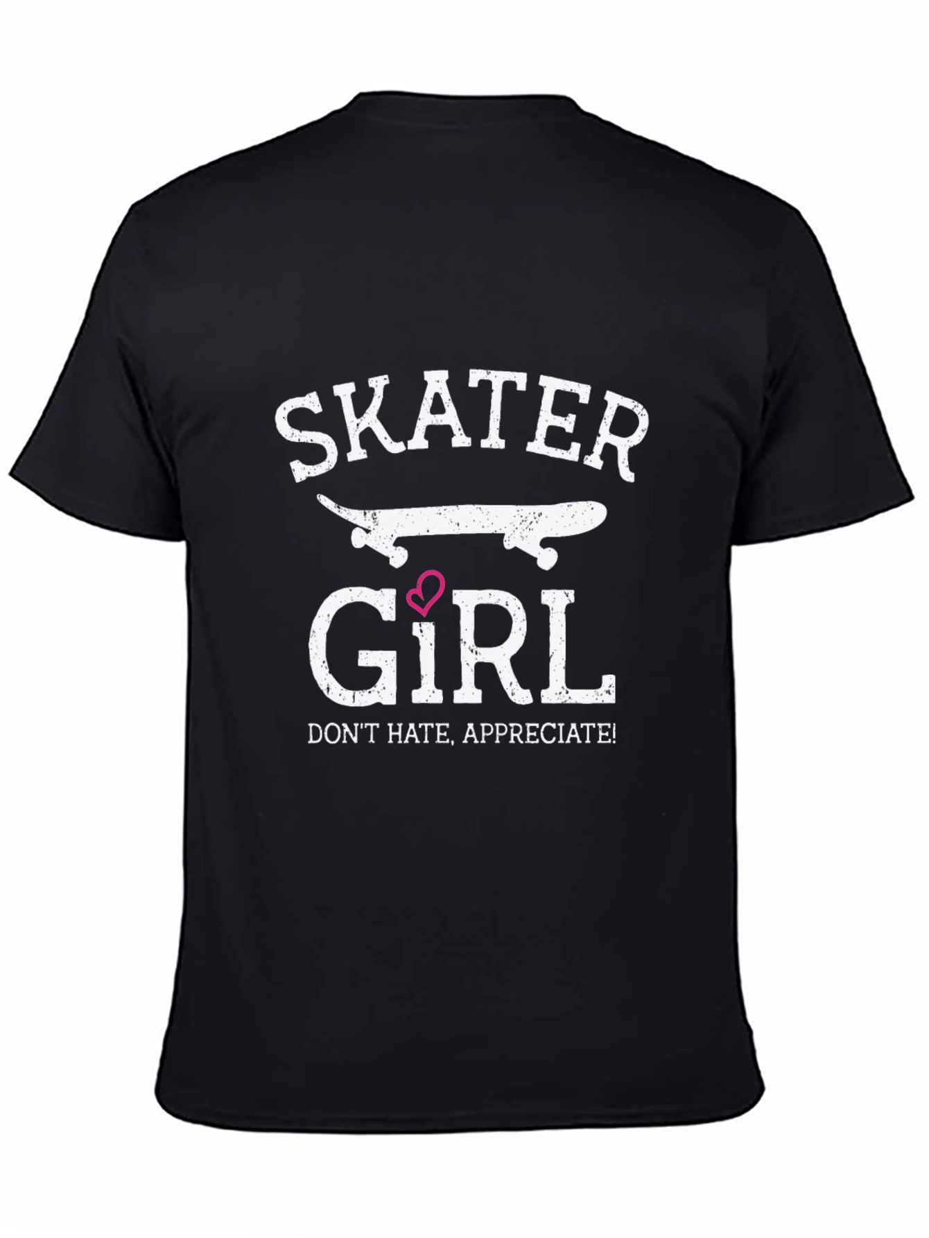 Skater Girl T-Shirt - Trendy Graphic Tee