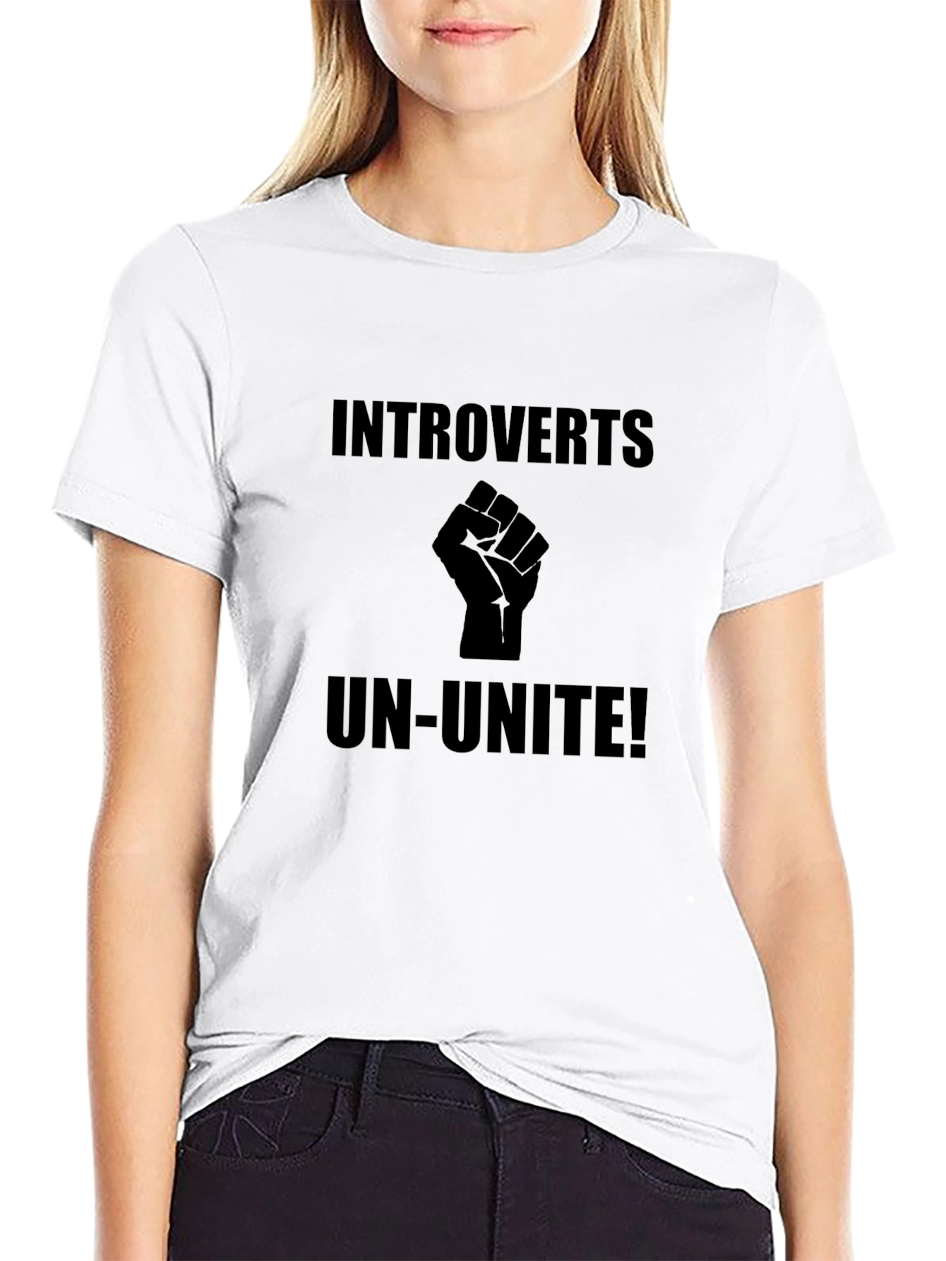Introverts Unite! Graphic T-Shirt
