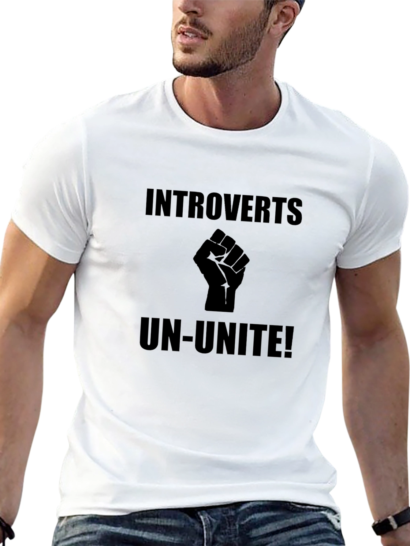 Introverts Unite! Graphic T-Shirt