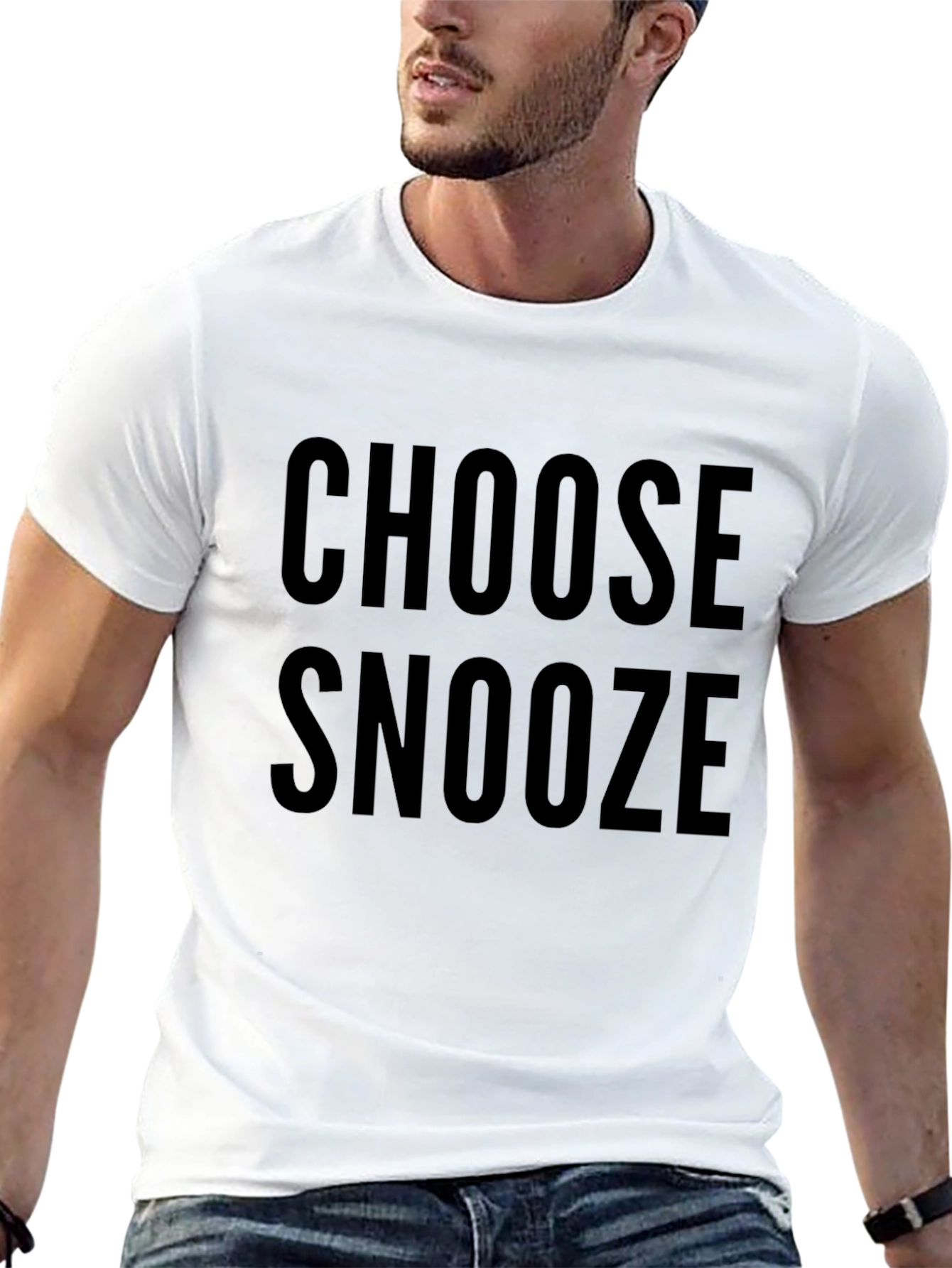 Choose Snooze Graphic Tee - Relaxed Fit