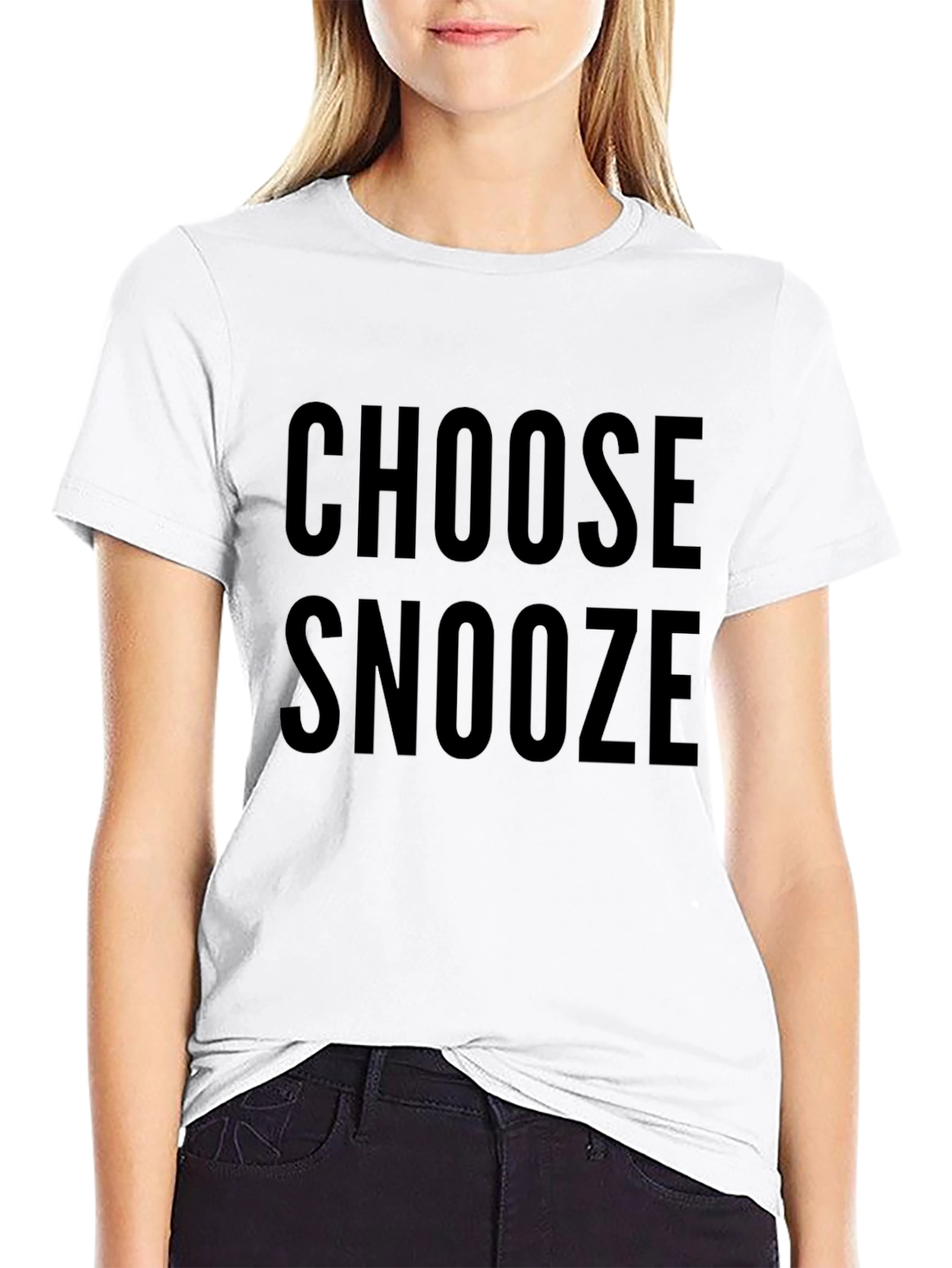 Choose Snooze Graphic Tee - Relaxed Fit
