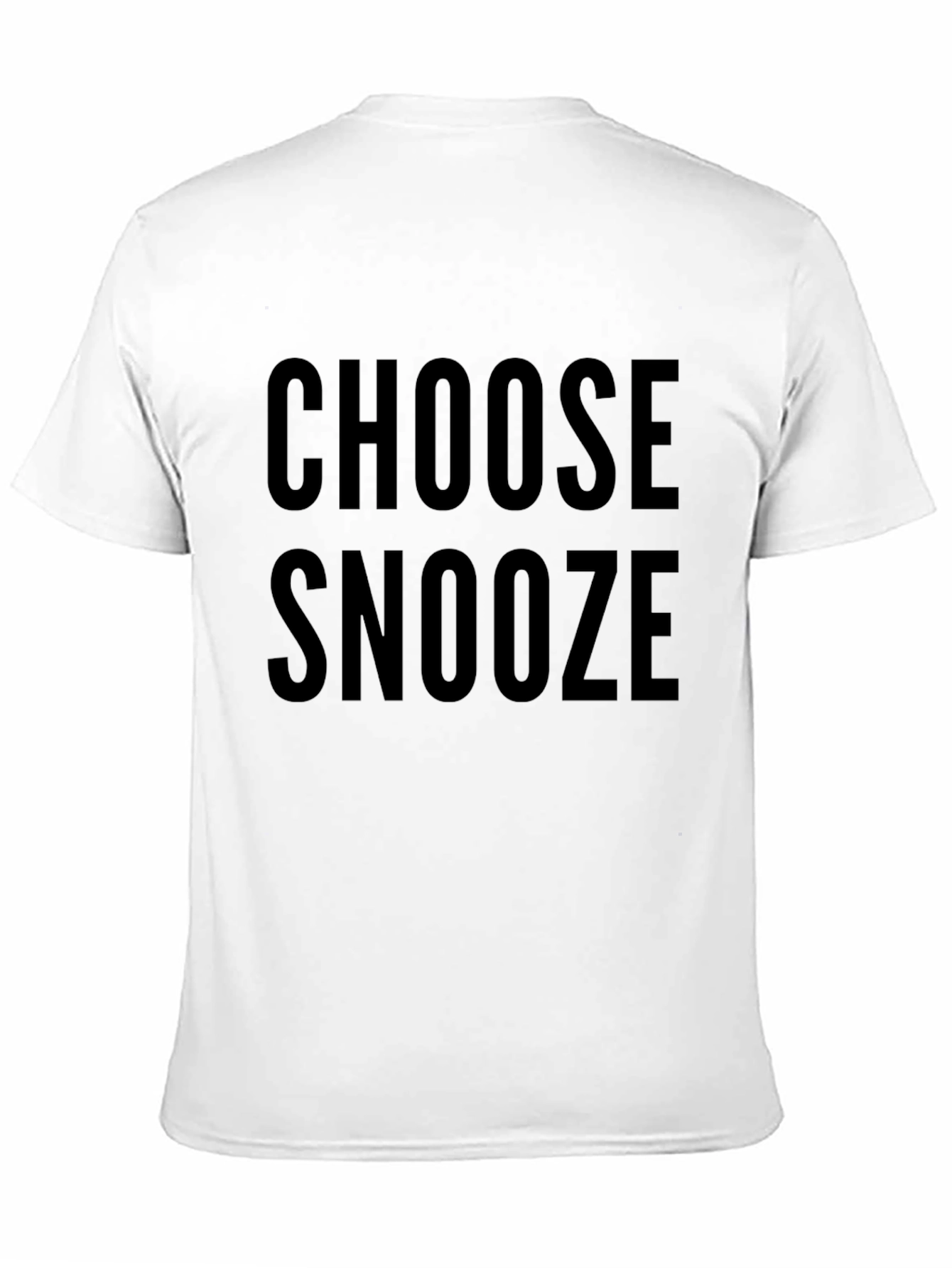 Choose Snooze Graphic Tee - Relaxed Fit