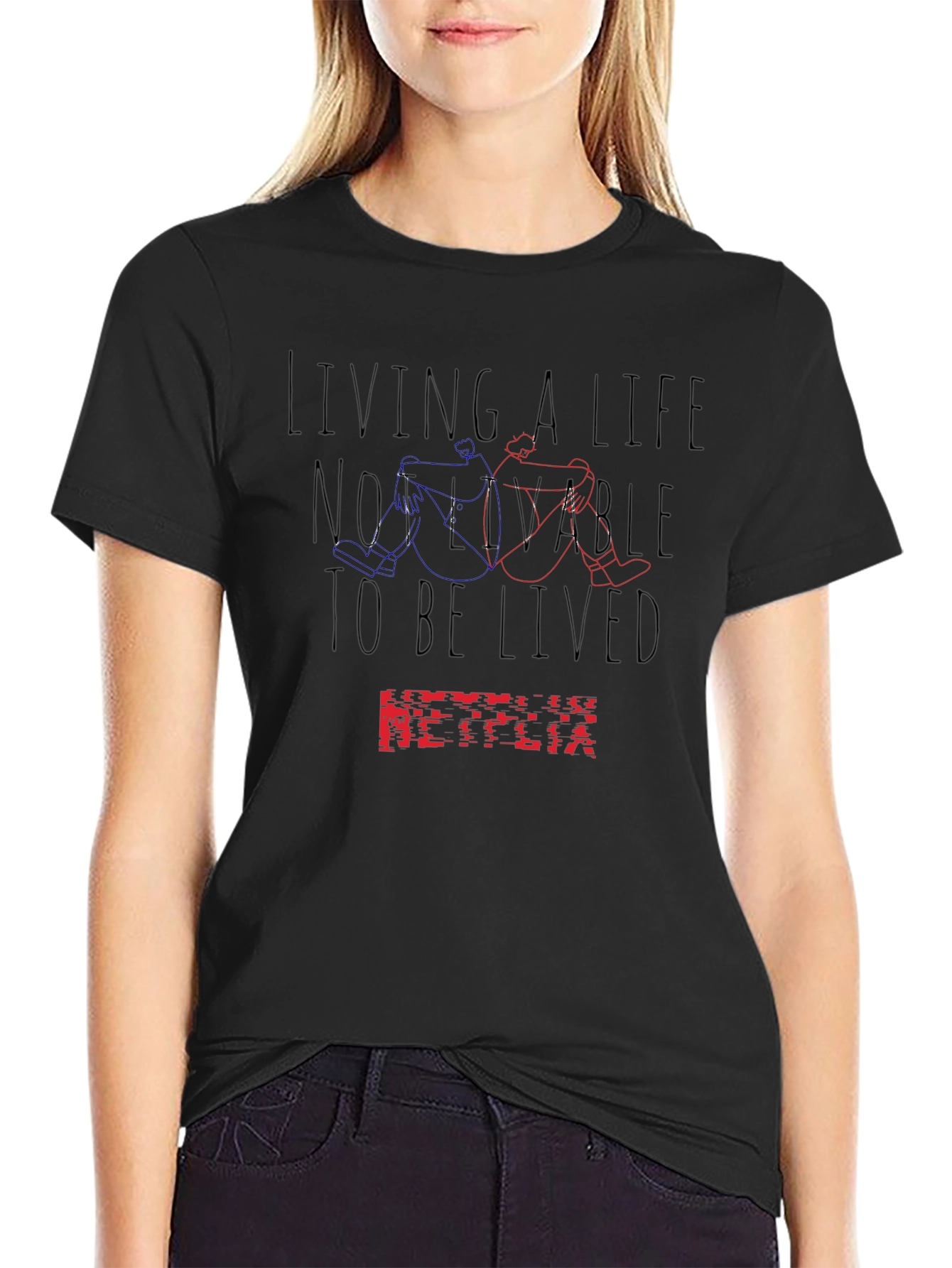 Netflix Inspired Not Livable T-Shirt