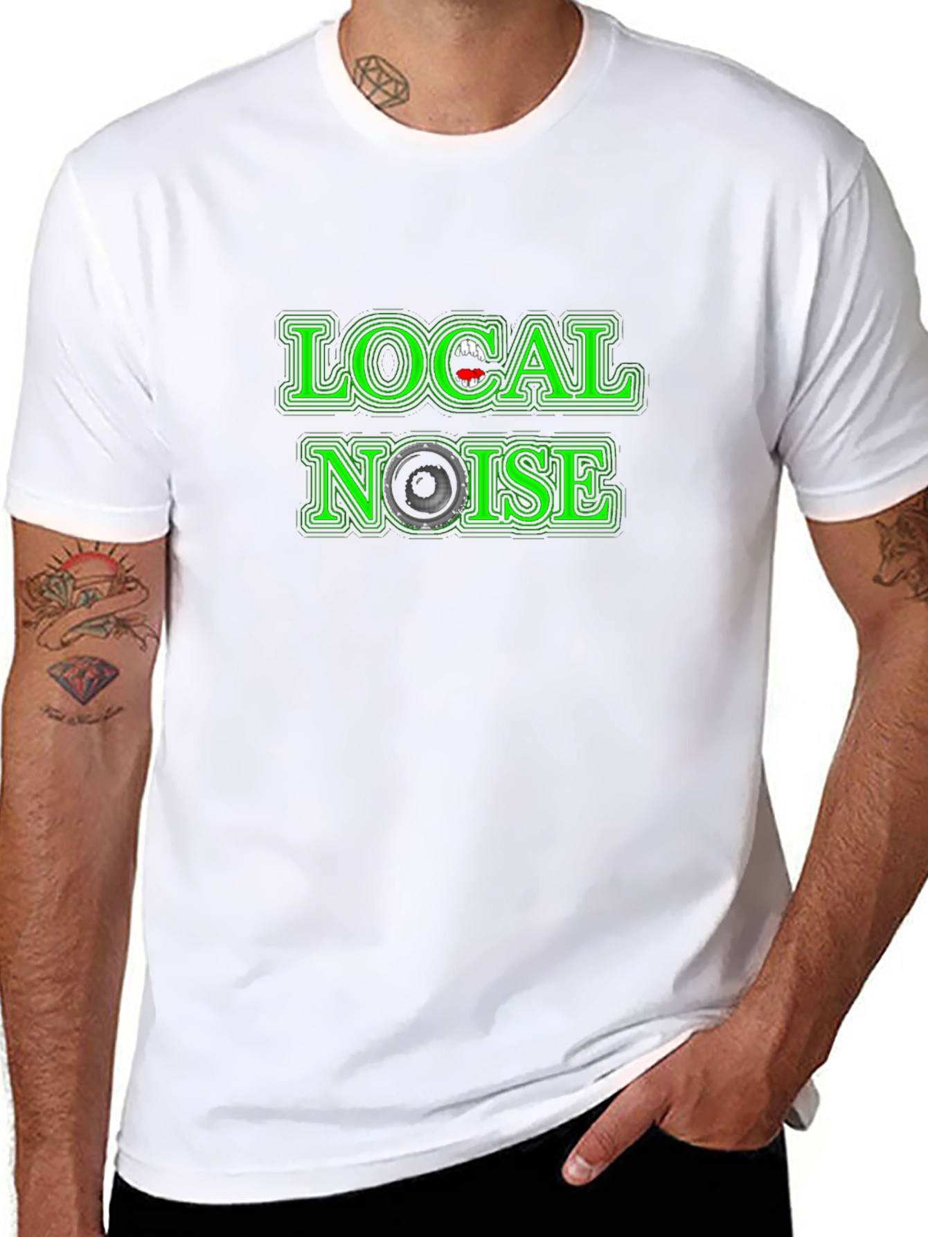 Local Noise Black Graphic Tee
