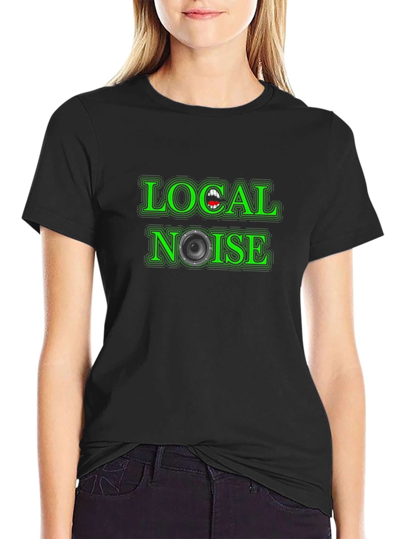 Local Noise Black Graphic Tee