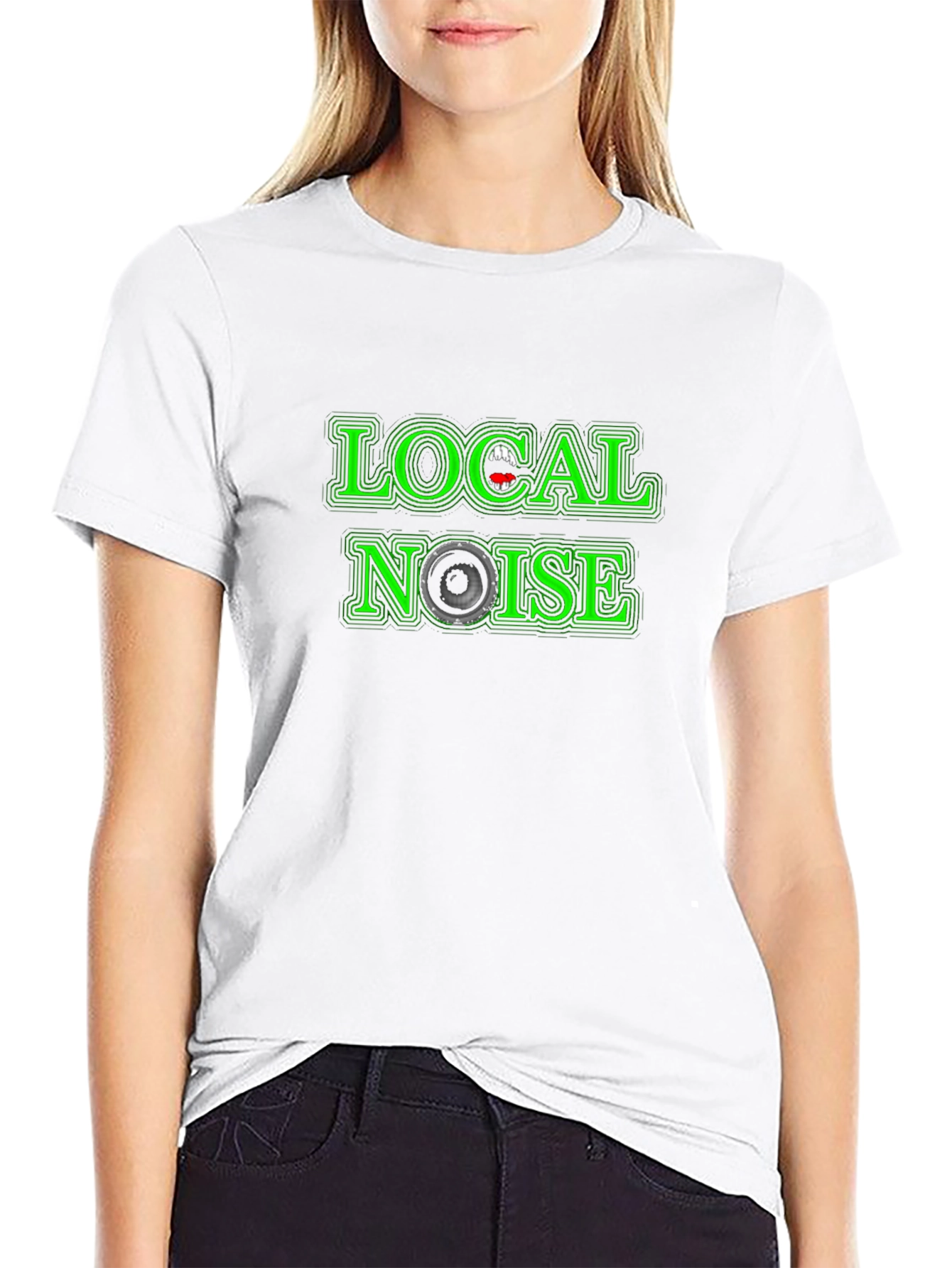 Local Noise Black Graphic Tee